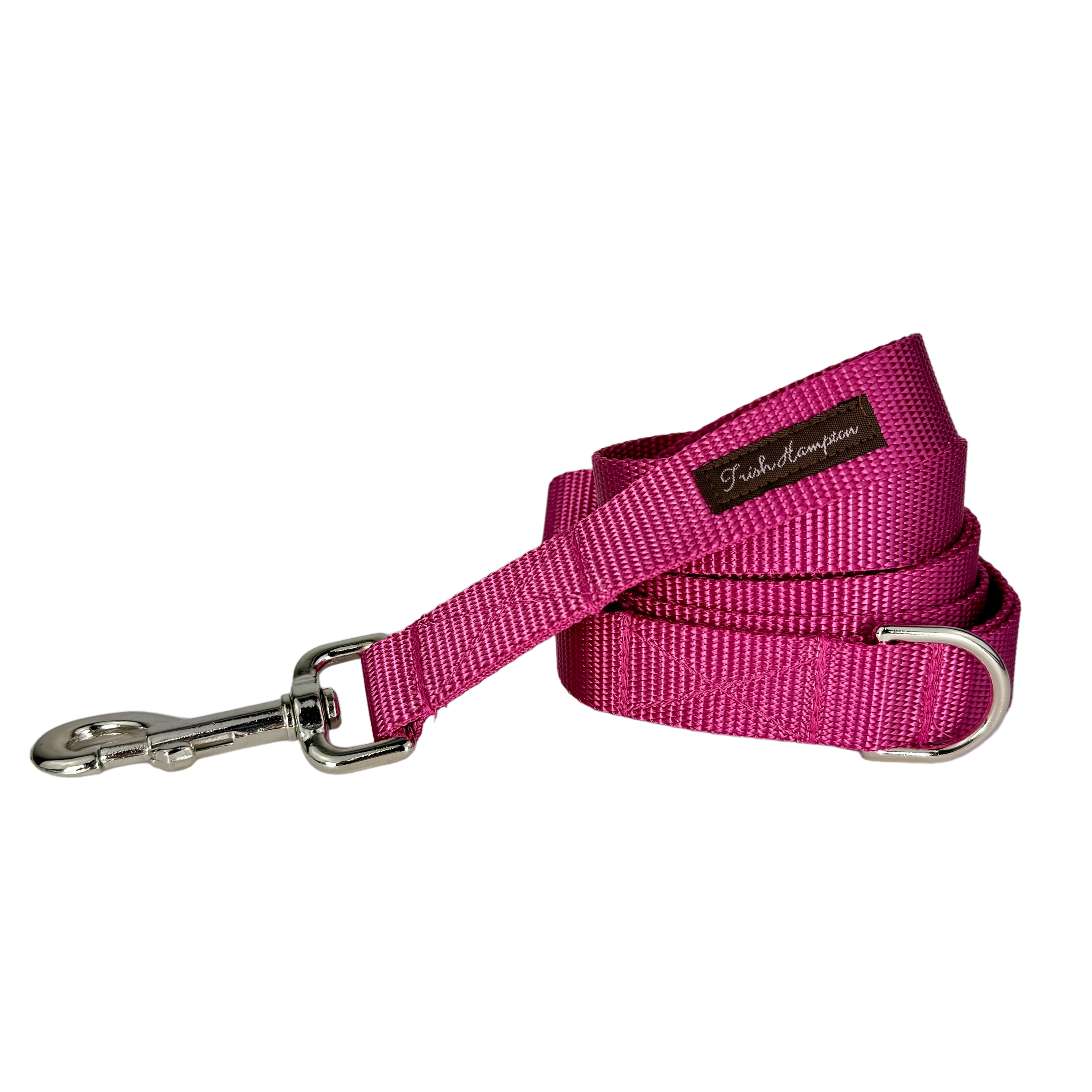 Mauve/Rose Nylon Webbing 6ft Dog Leash - 800