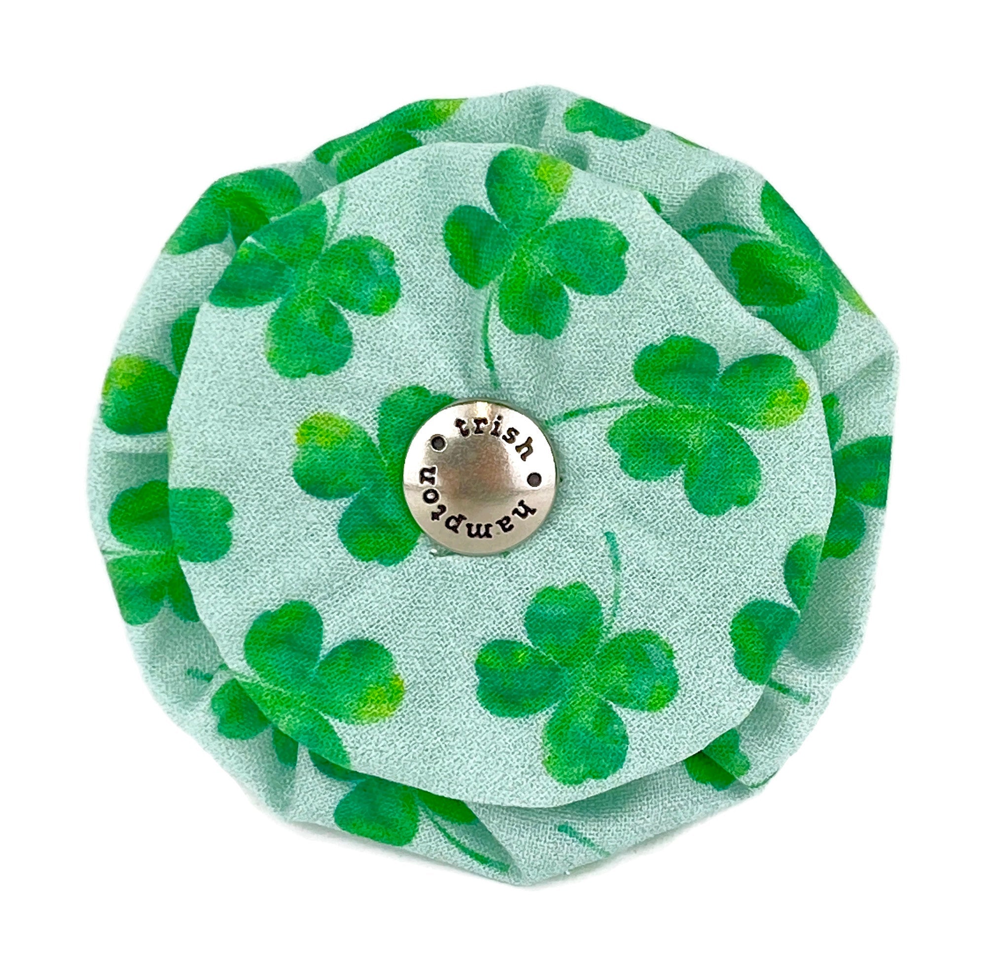Green Shamrocks Dog Blossom - 925