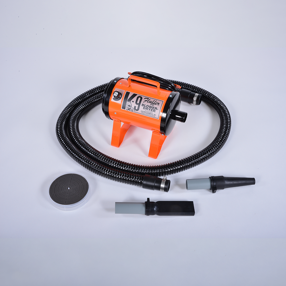 K9 Fluffer Dryer in Orange