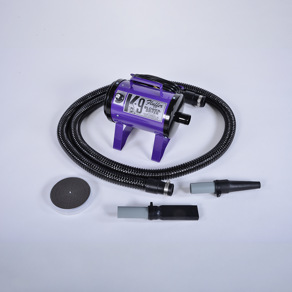 K9 Fluffer Dryer in Purple