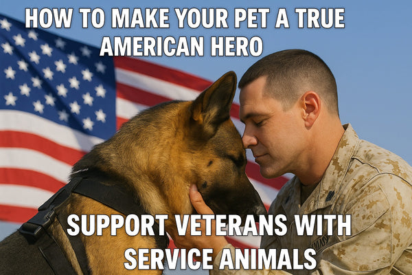 How to Make Your Pet a True American Hero: Supporting Veterans with Service Animals