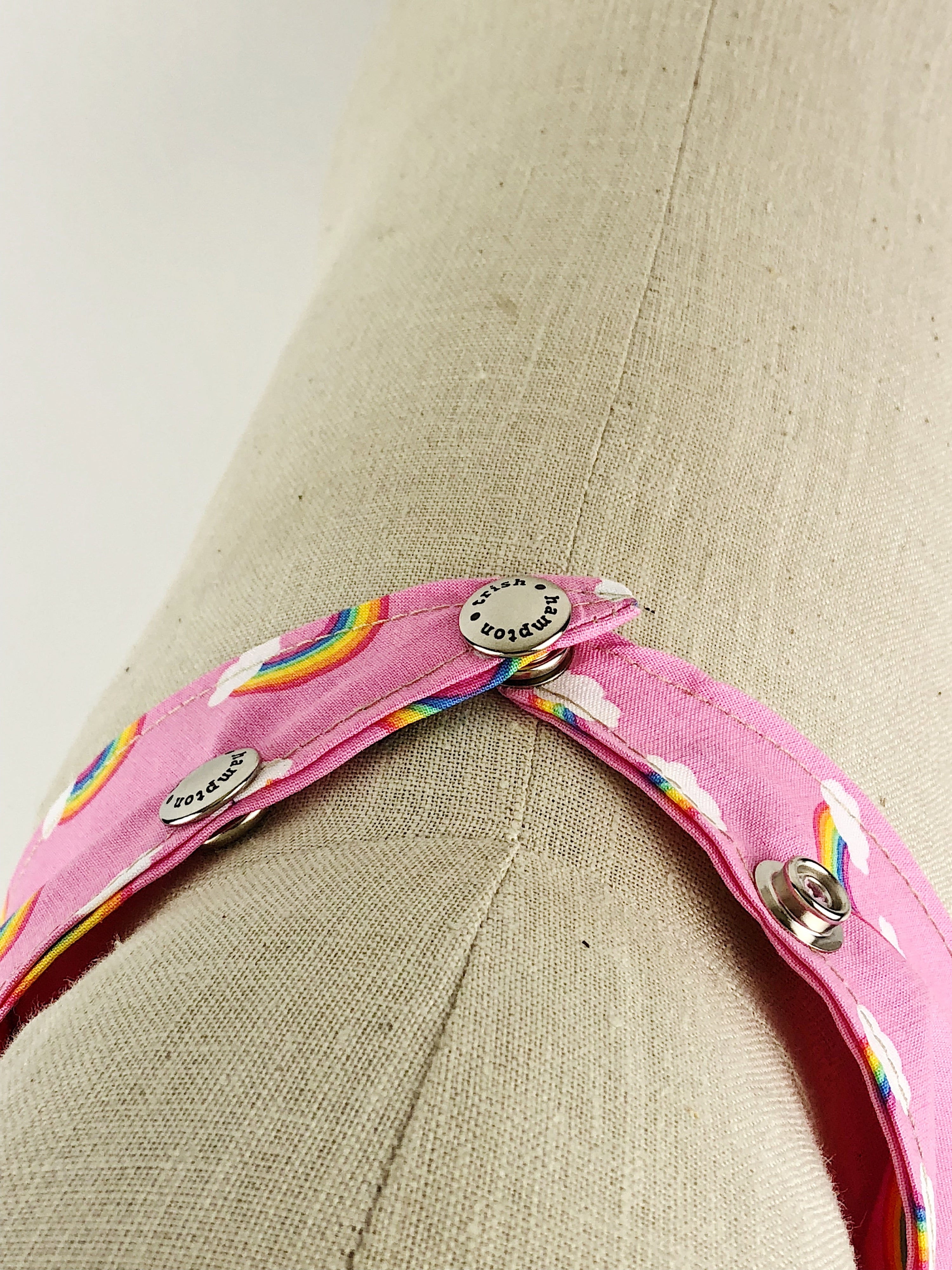 Pink Rainbow Dog Bandana - 1022