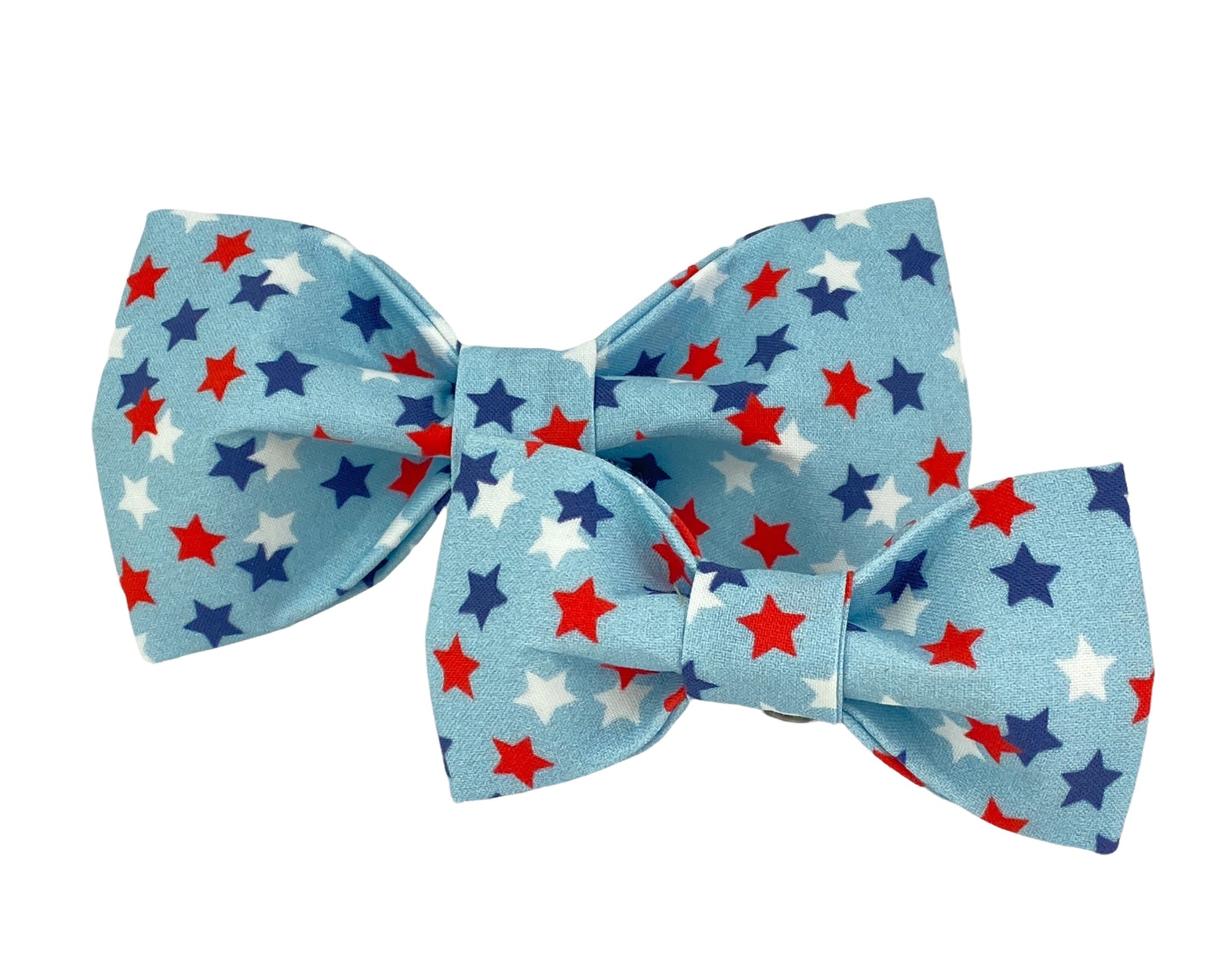 Red/White/Blue Stars Dog Bow Tie - 1001