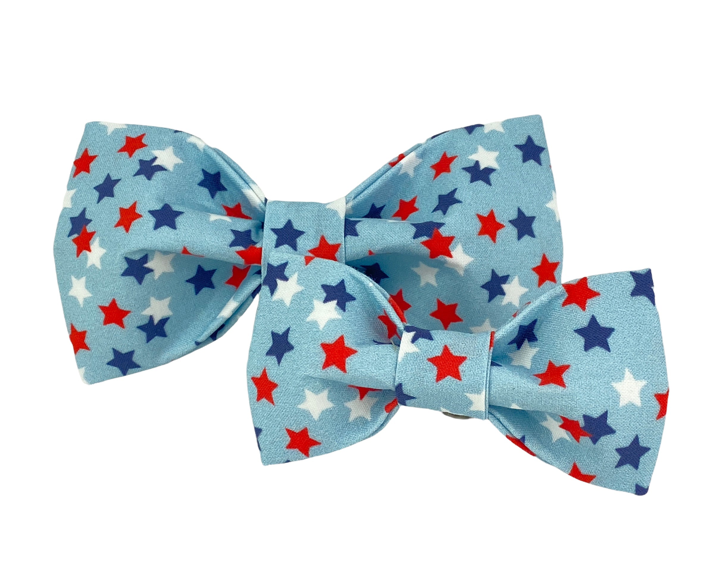 Red/White/Blue Stars Dog Bow Tie - 1001