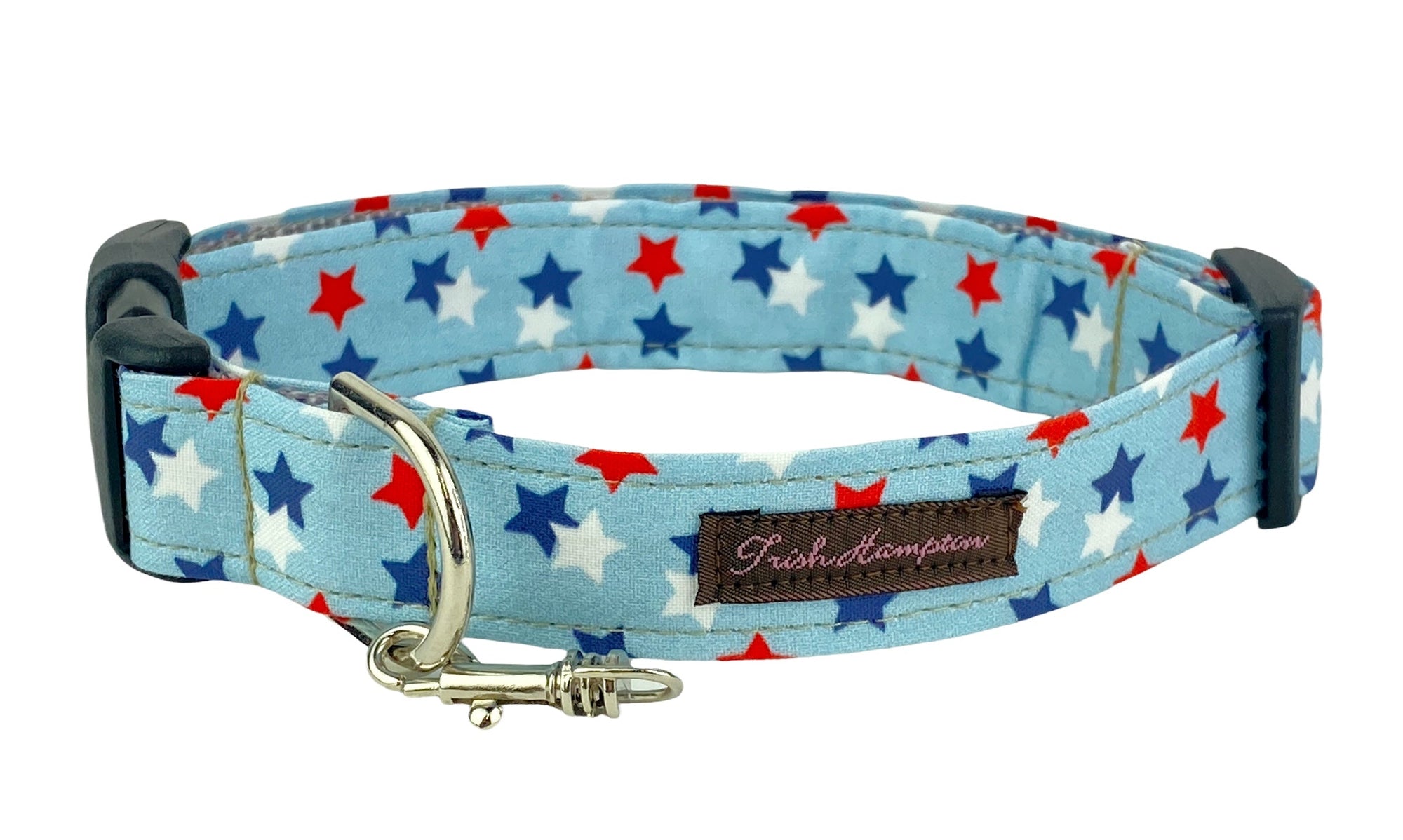 Red/White/Blue Stars Dog Collar - 1001