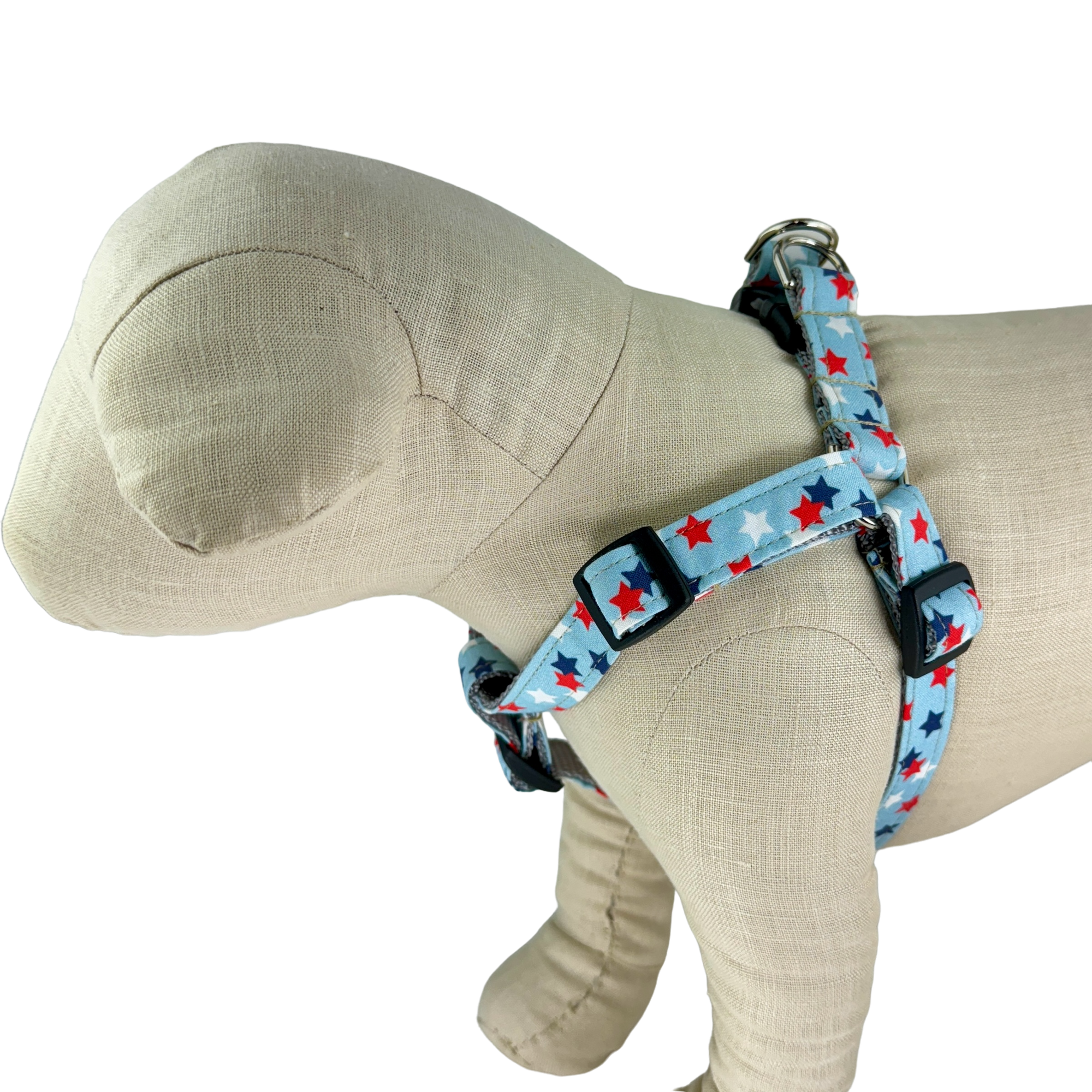 Red/White/Blue Stars Dog Harness - 1001