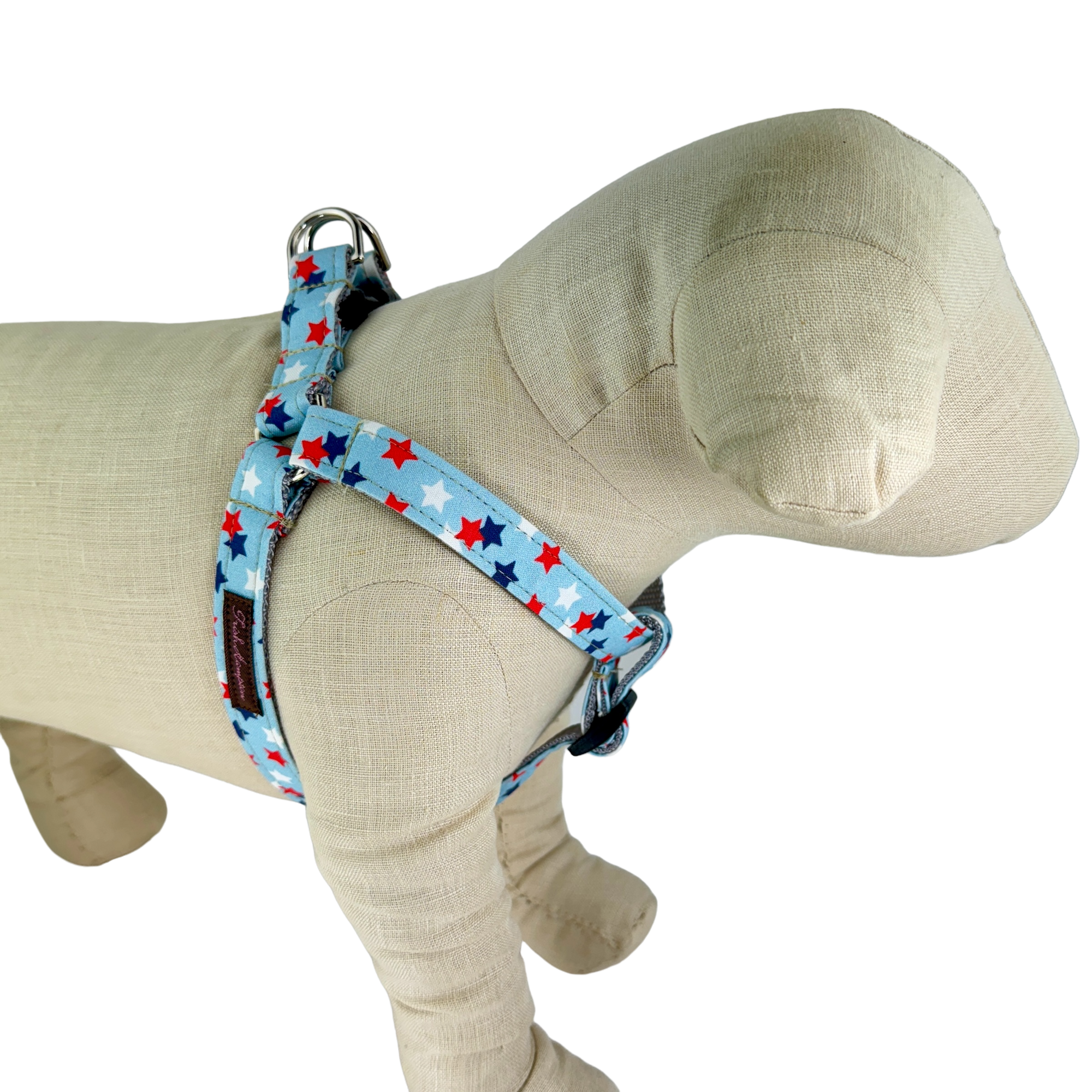 Red/White/Blue Stars Dog Harness - 1001
