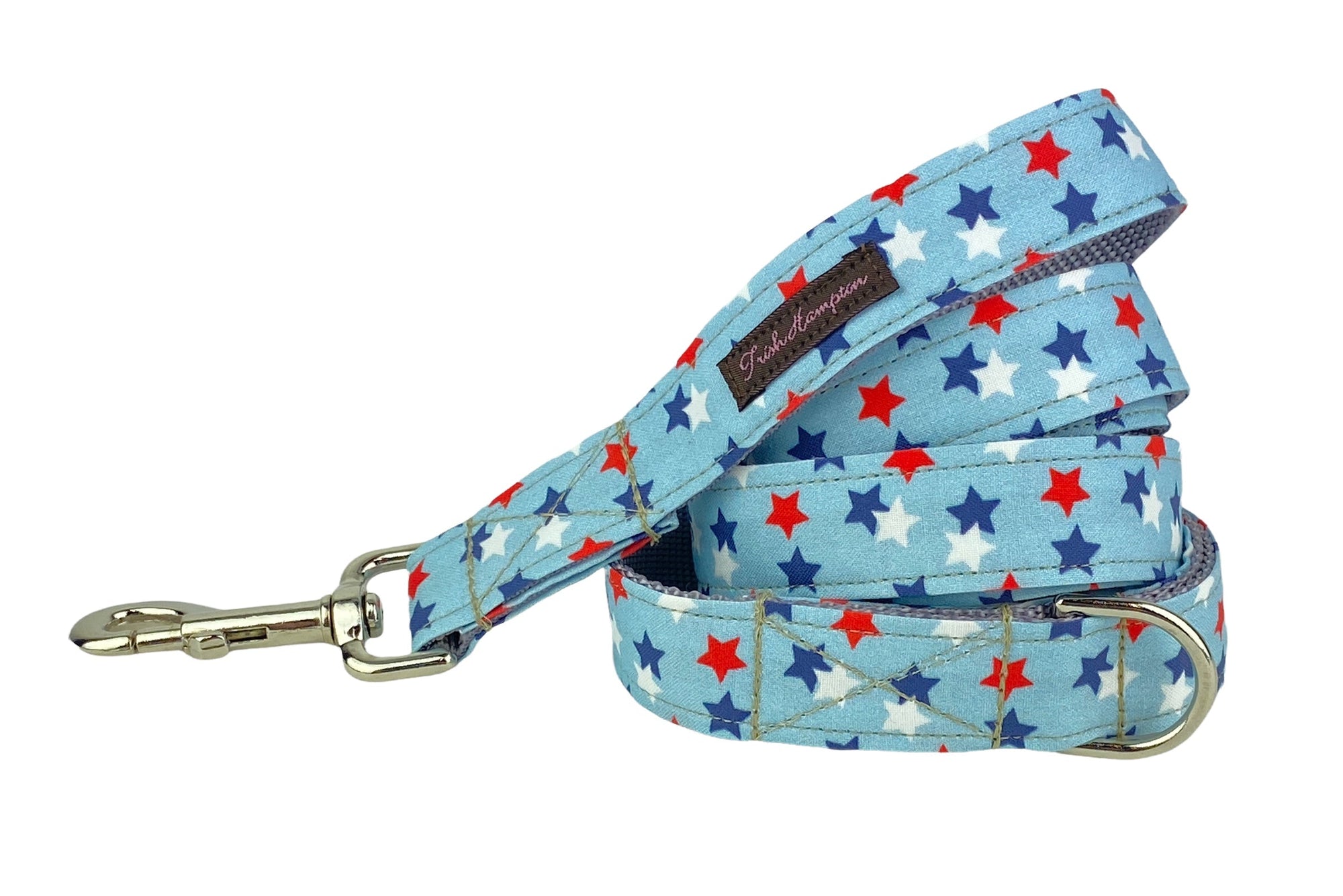 Red/White/Blue Stars 6ft Dog Leash - 1001