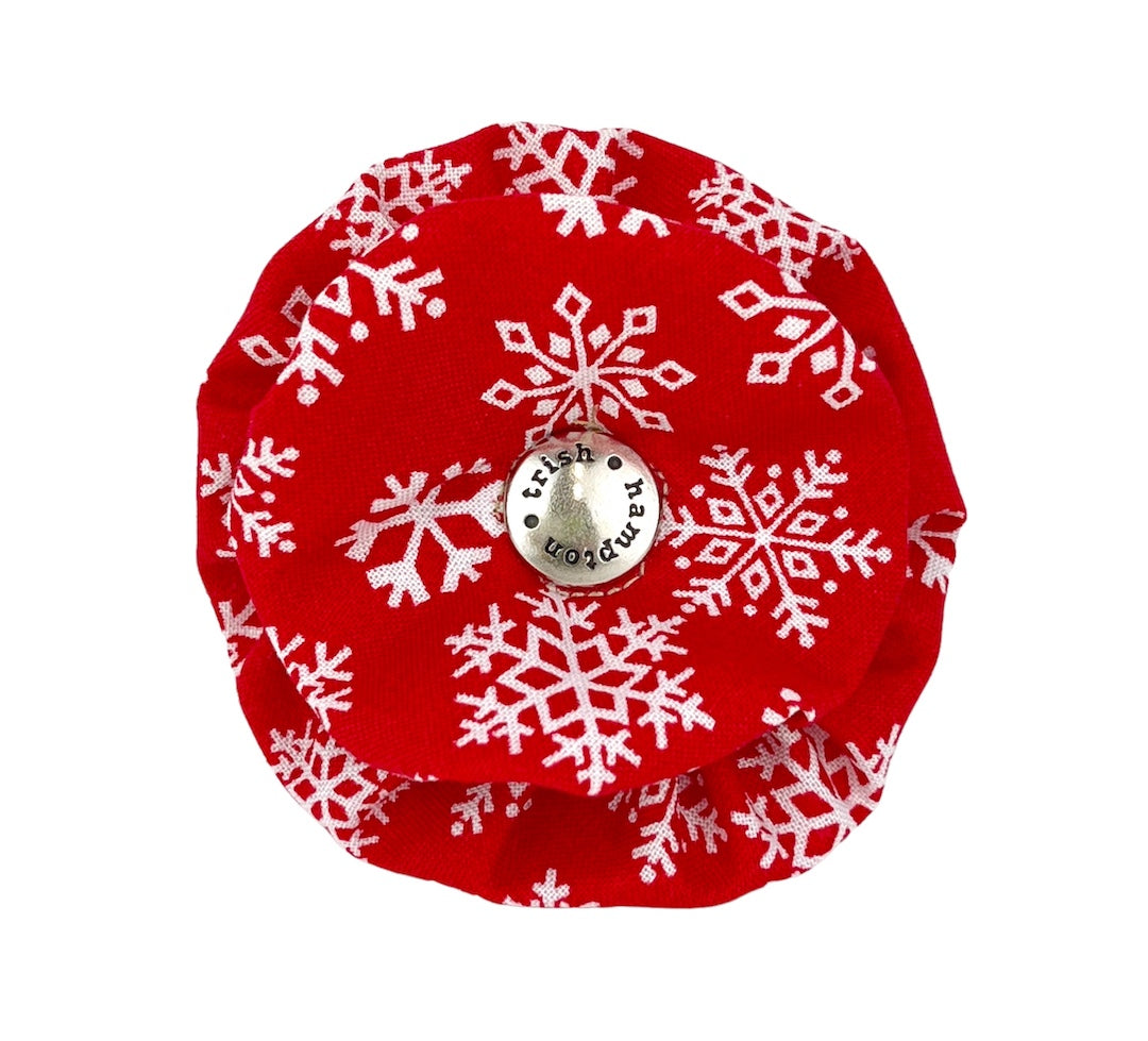 Red Snowflake Dog Blossom - 1015