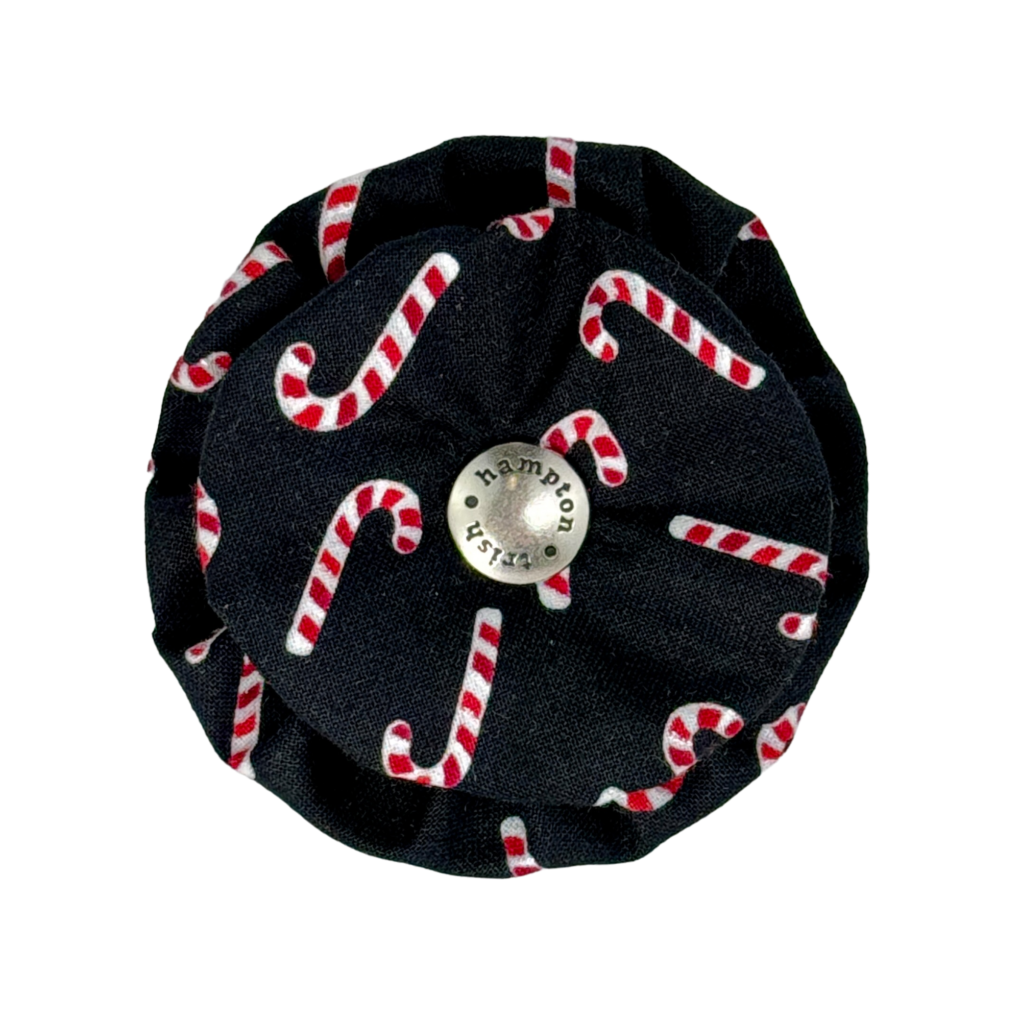Black/Red/White Candy Cane Dog Blossom - 1024