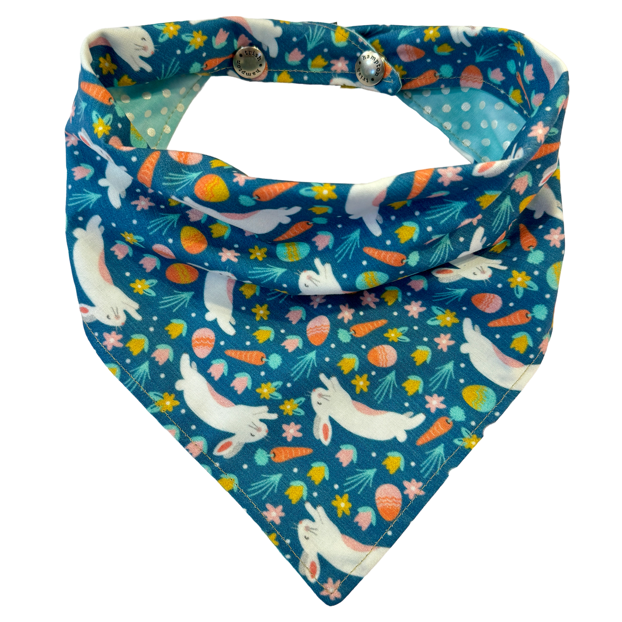 Bunnies in a Flower Field Dog Bandana - 1028