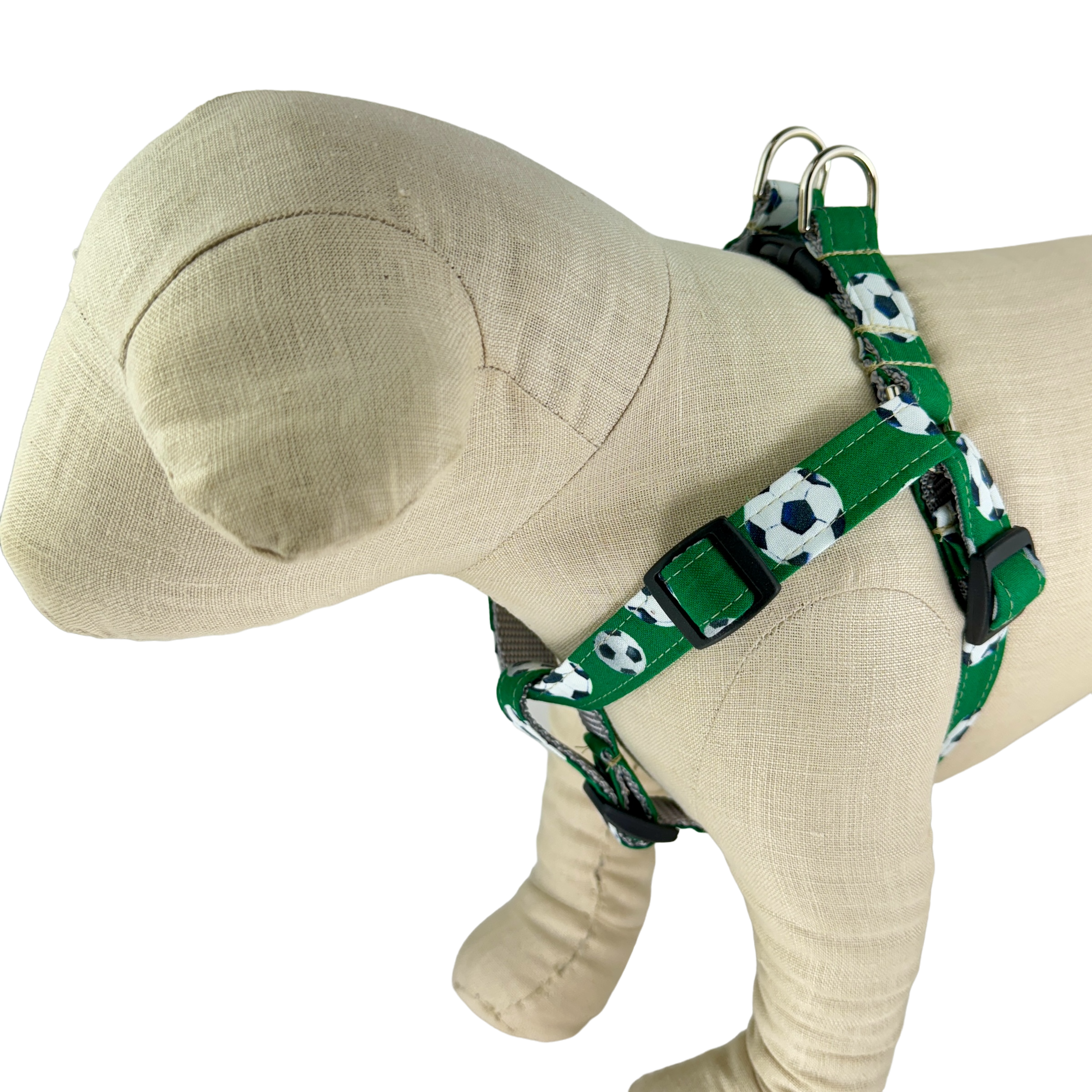 Green Soccer Ball Dog Harness - 1032