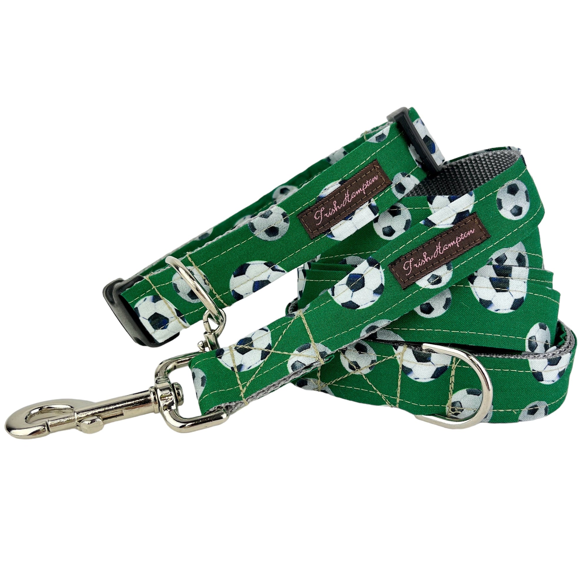 Green Soccer Ball 6ft Dog Leash - 1032