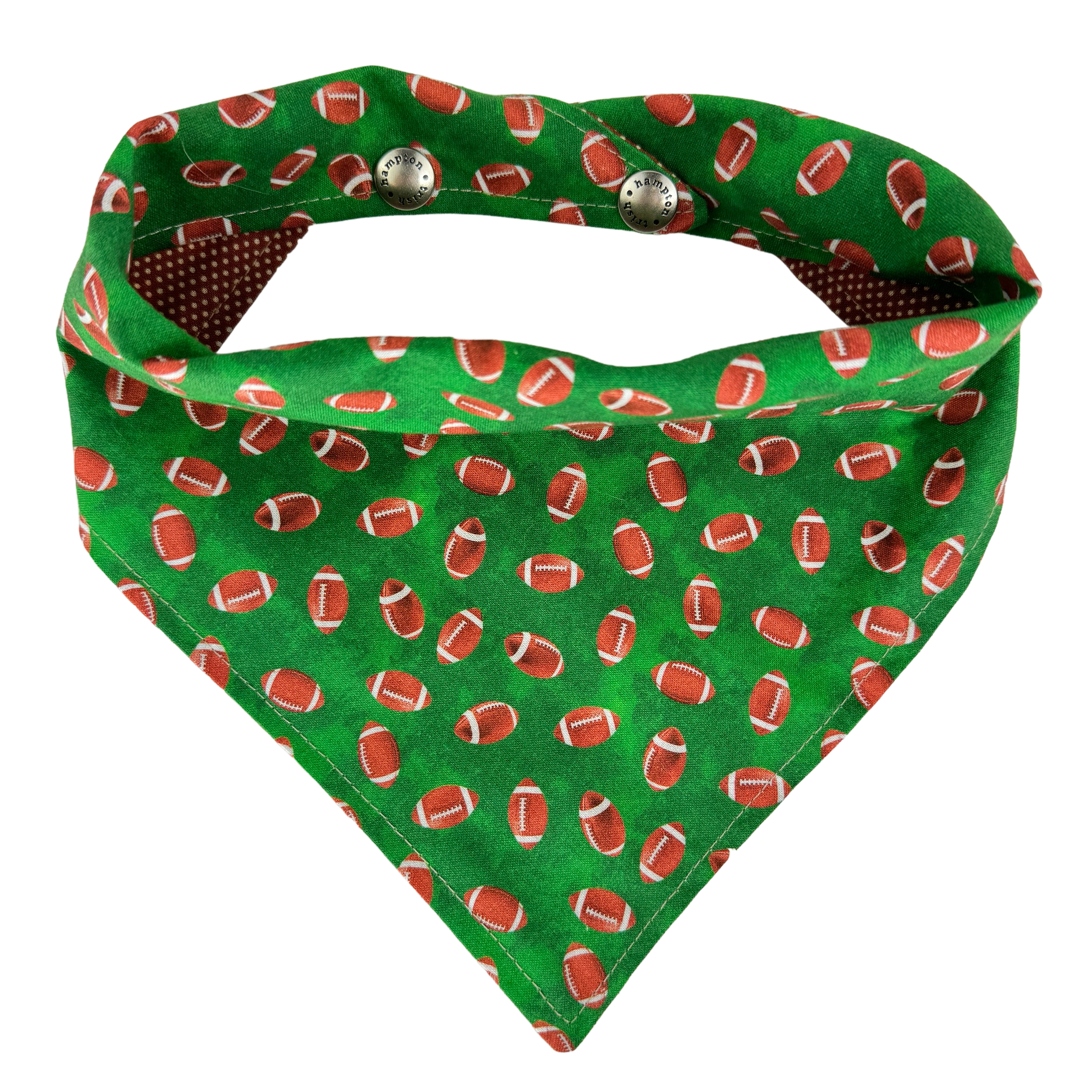 Green Football Dog Harness - 1033