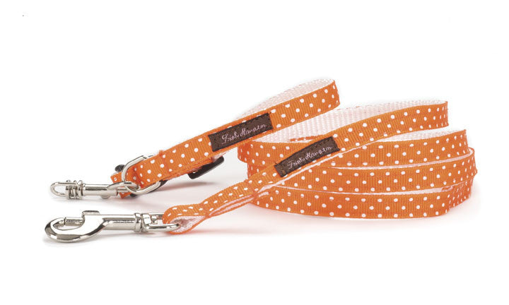 Teacup Orange/White Mini Polka - 105