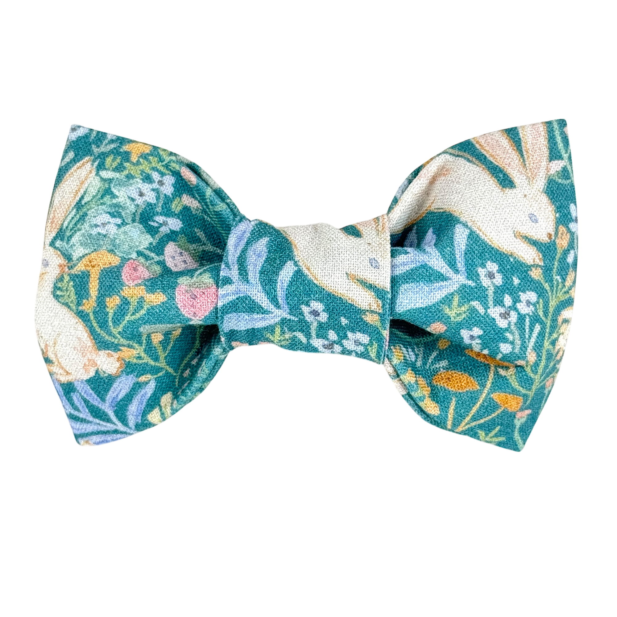 Wildflowers and Bunnies Bow Tie - 1086