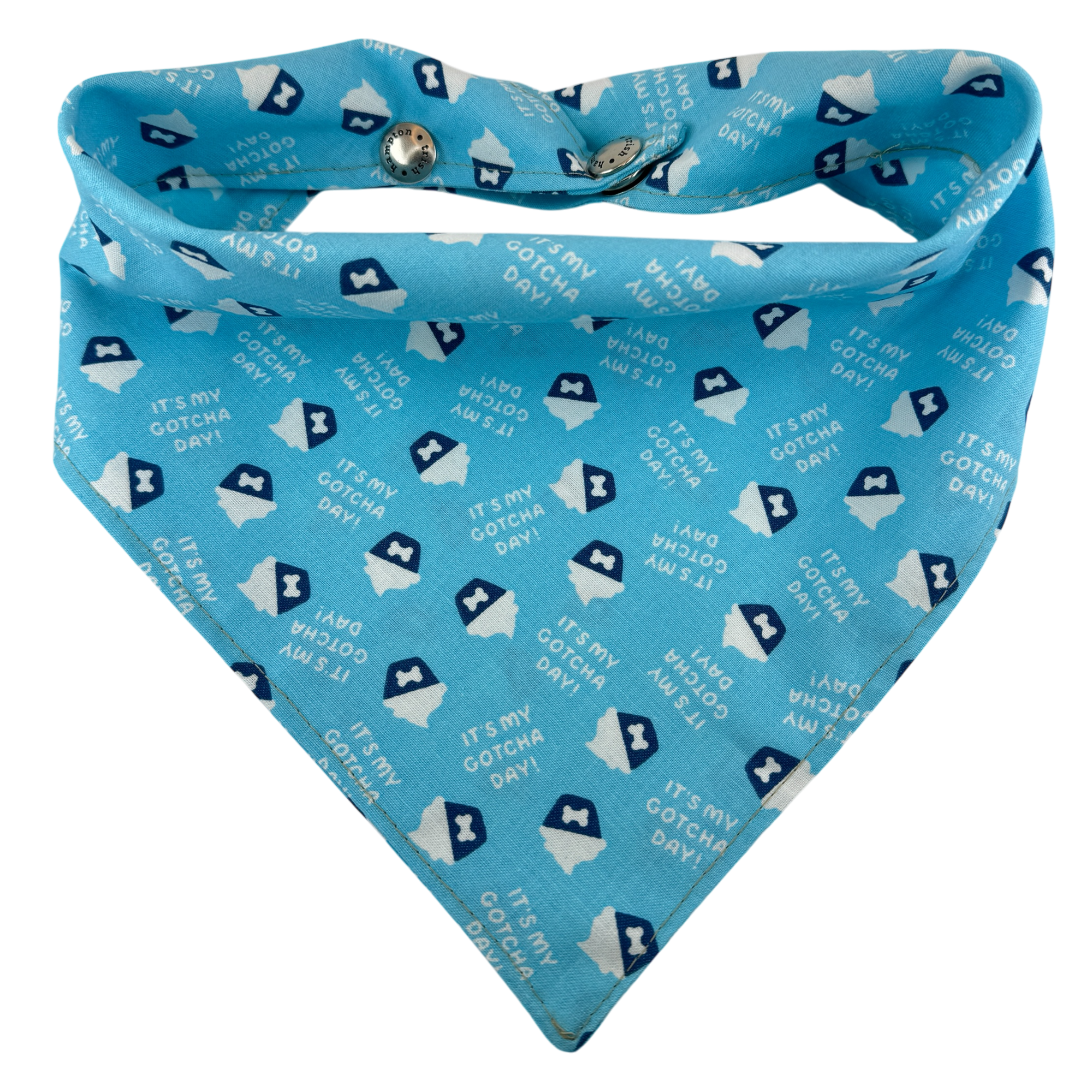 Gotcha Day Blue Dog Bandana - 1091