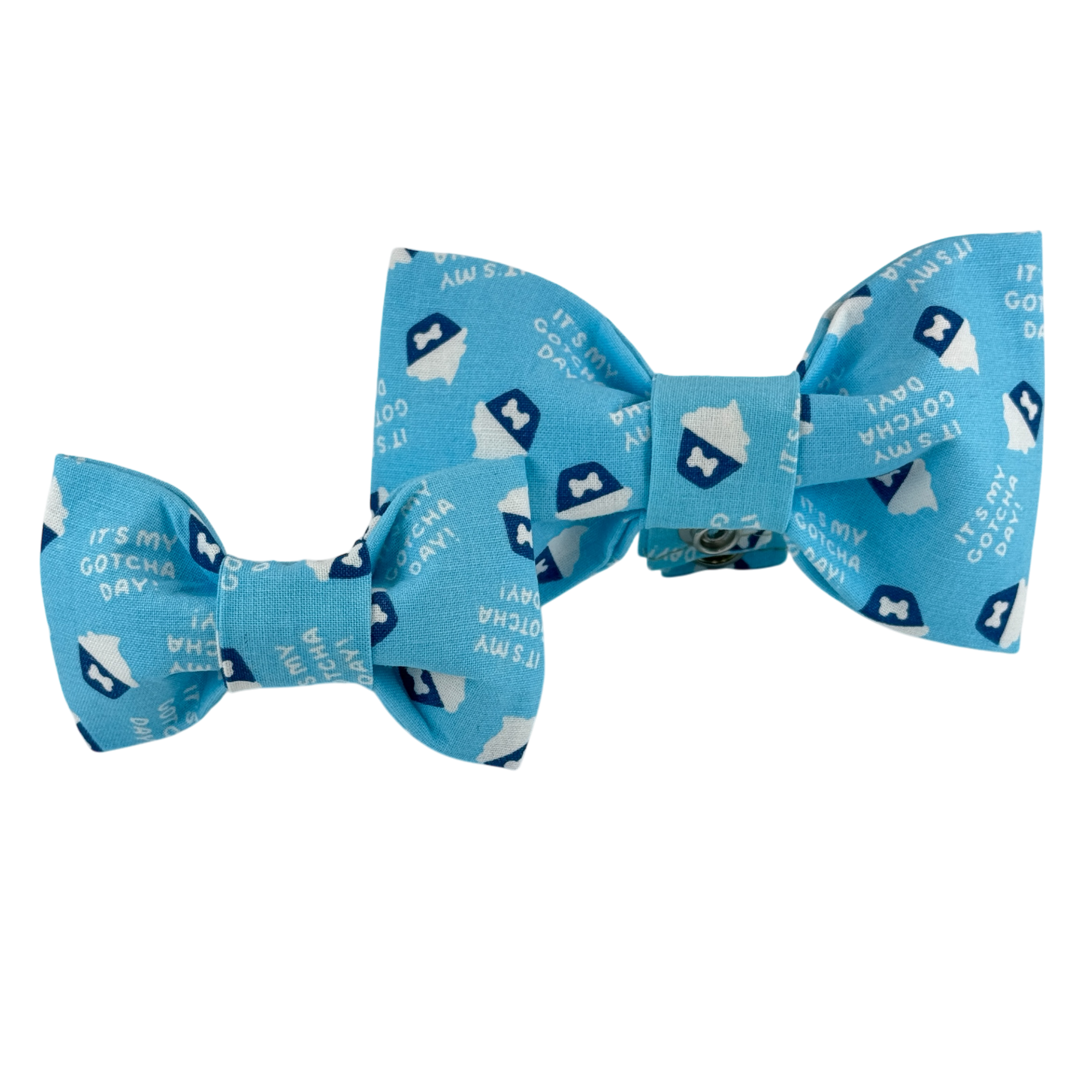 Gotcha Day Blue Dog Bow Tie - 1091