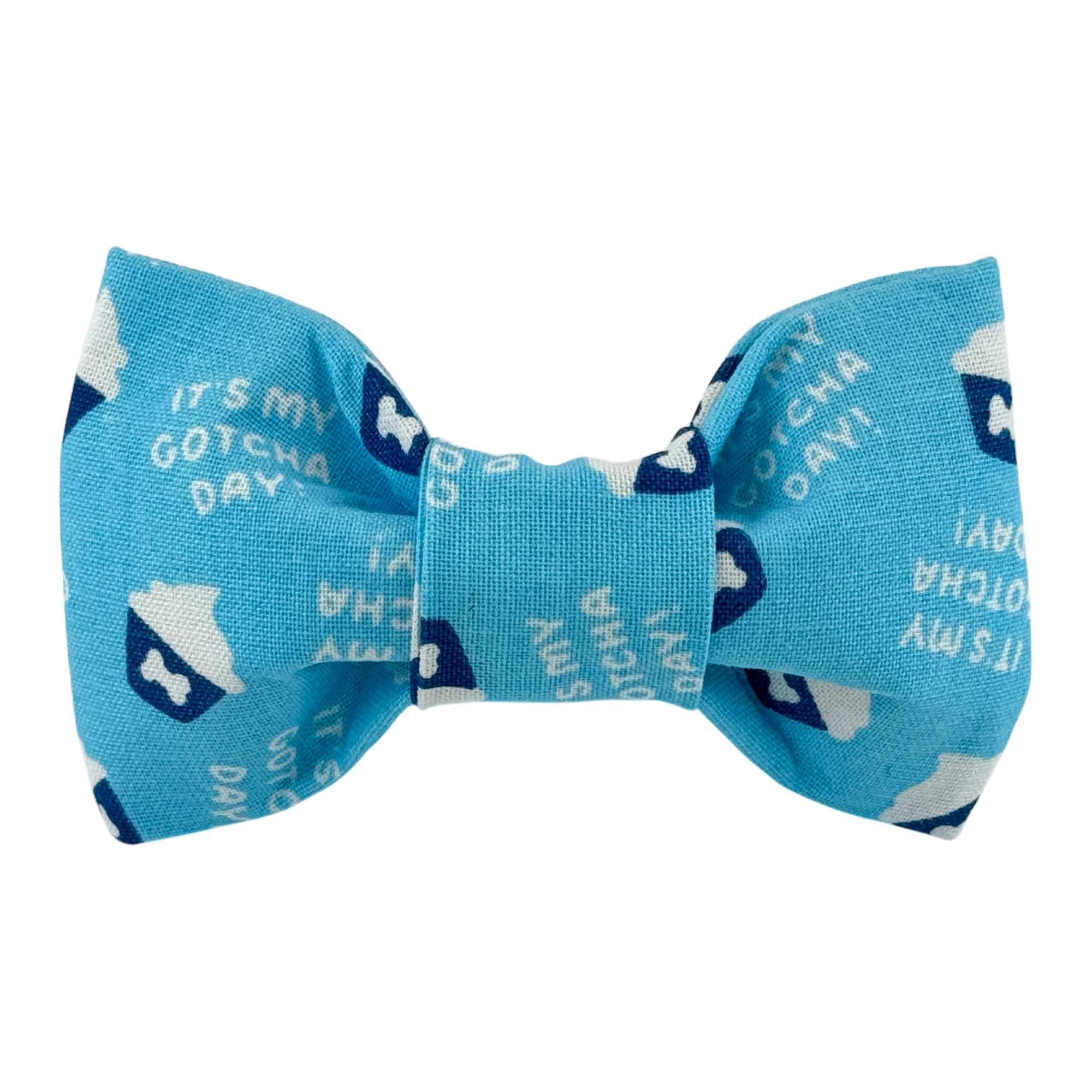 Gotcha Day Blue Dog Bow Tie - 1091