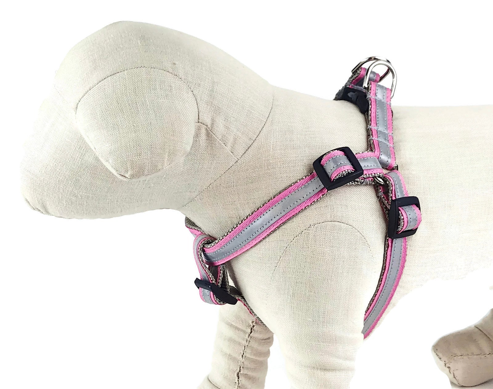 Pink Reflective - 3M - Dog Harness - 410