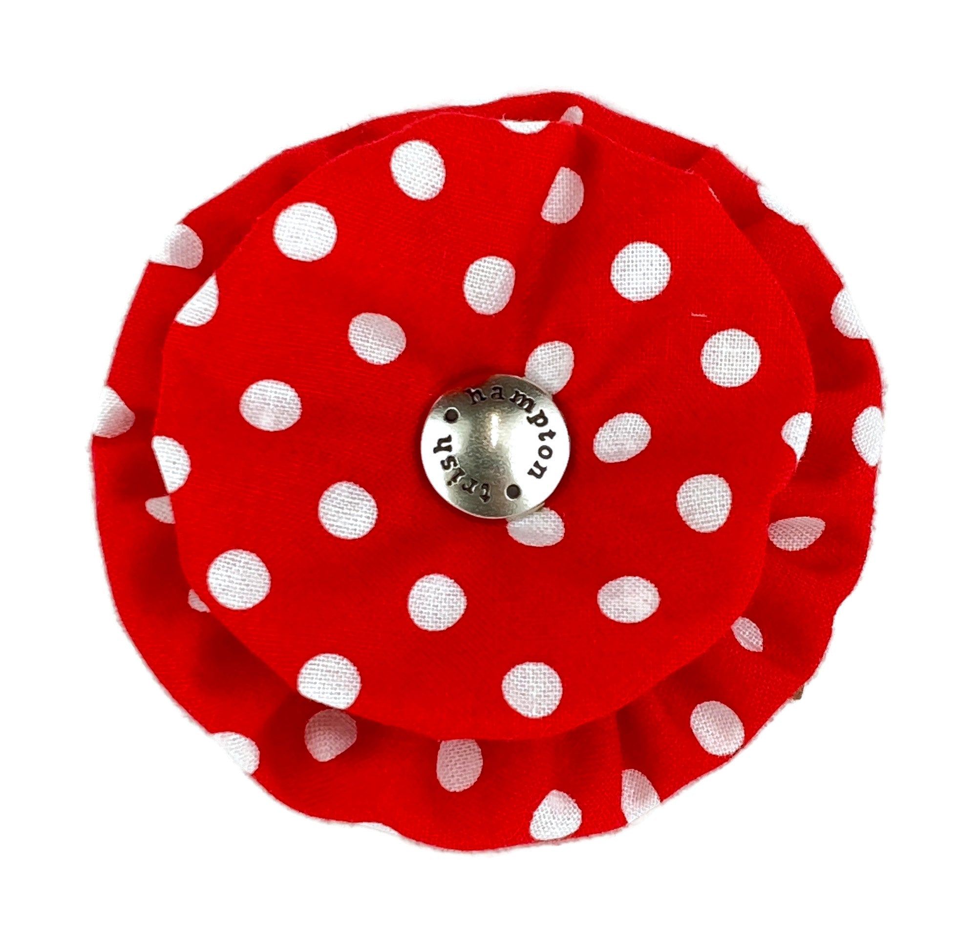 Red/White Polka Dot Dog Blossom - 508