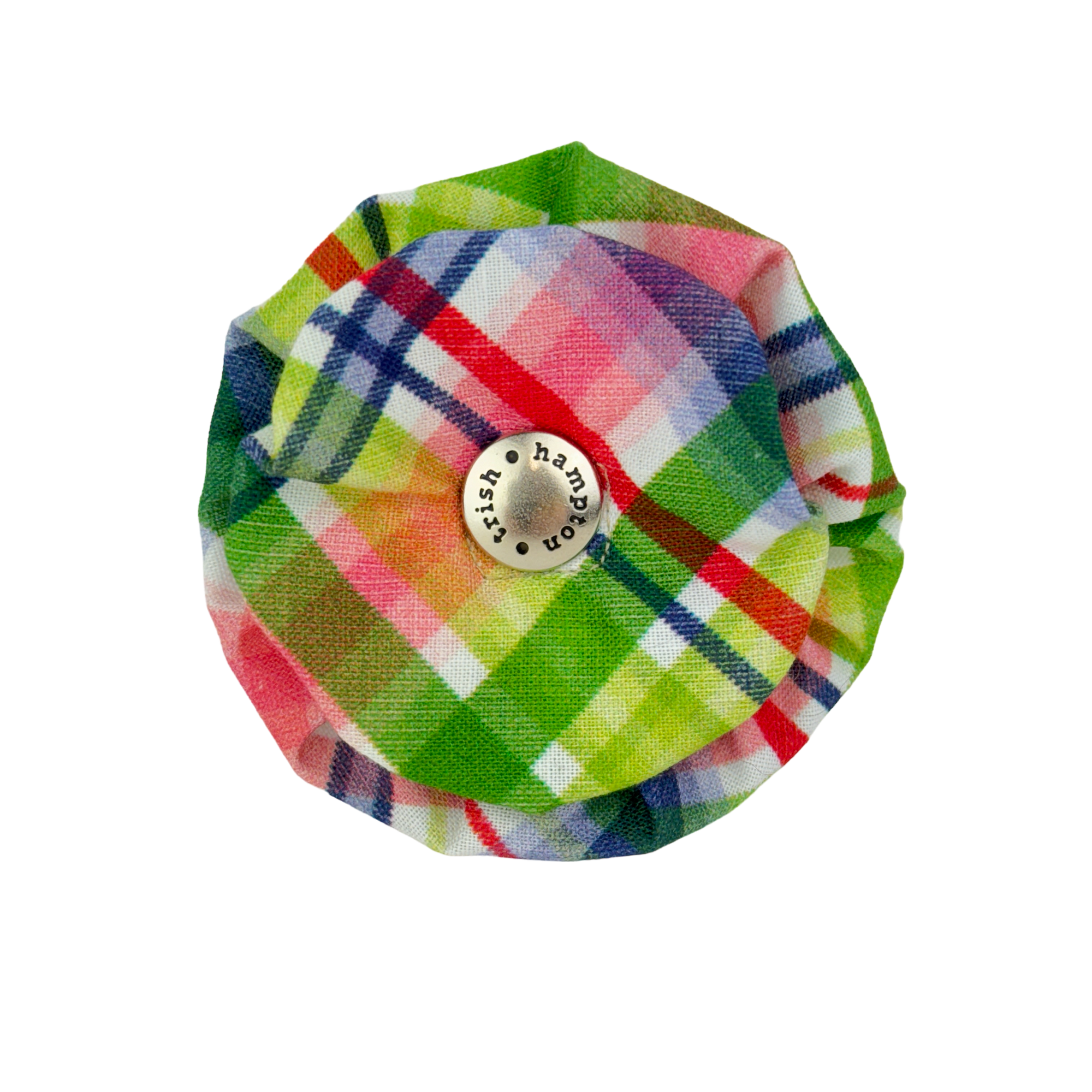 Rainbow Plaid - Green, Pink, Purple, Red Dog Blossom - 991