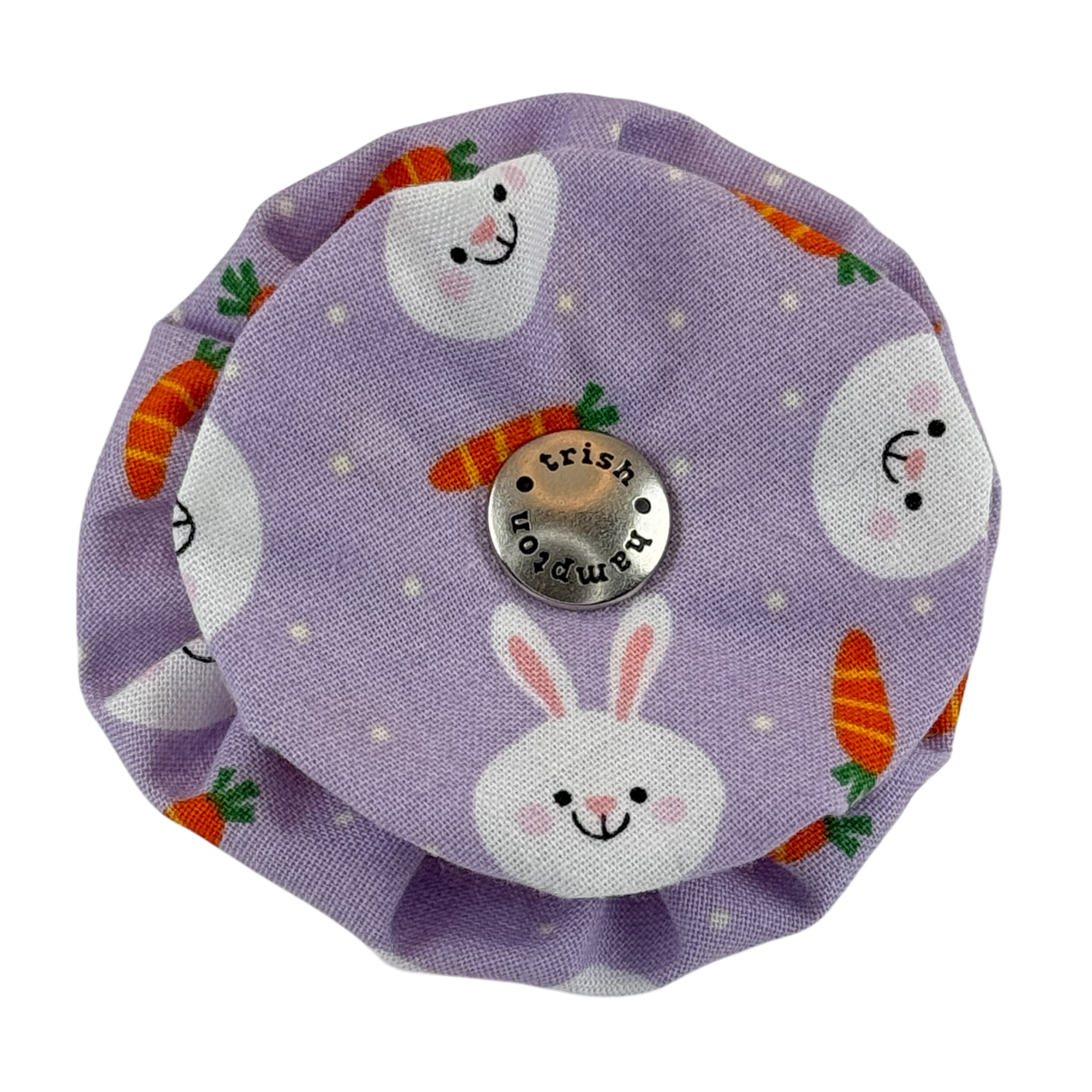 Lilac, Bunnies and Carrots Dog Blossom - 1087