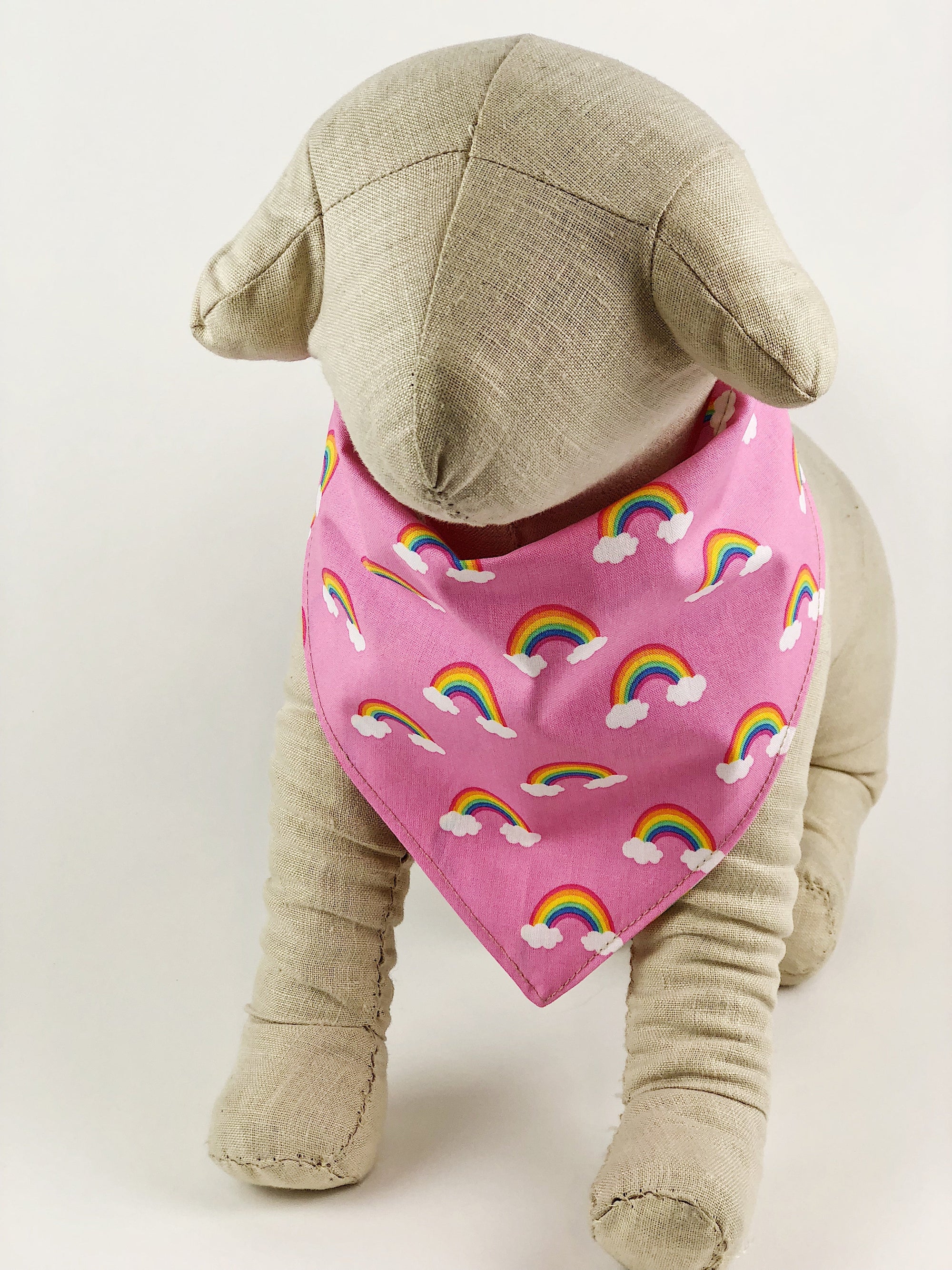 Pink Rainbow Dog Bandana - 1022