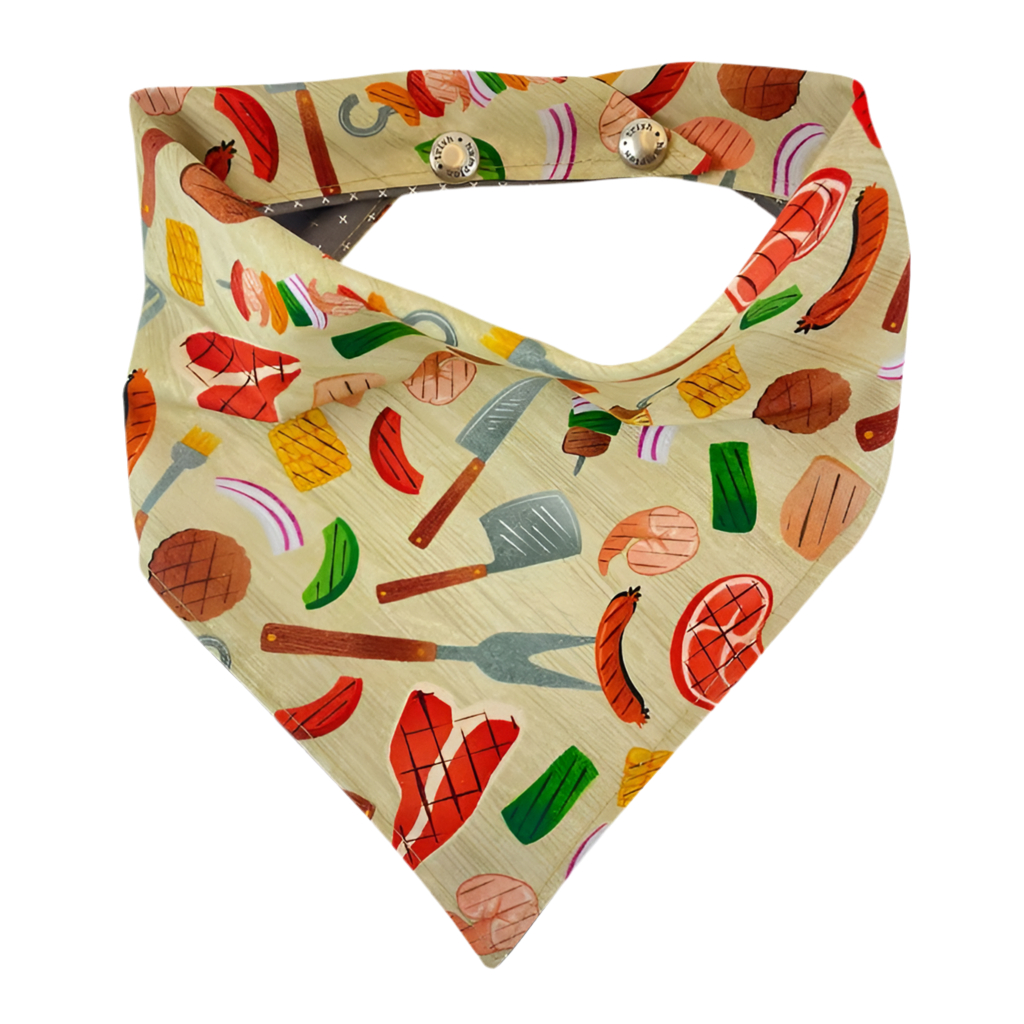 BBQ Party Dog Bandana - 1097