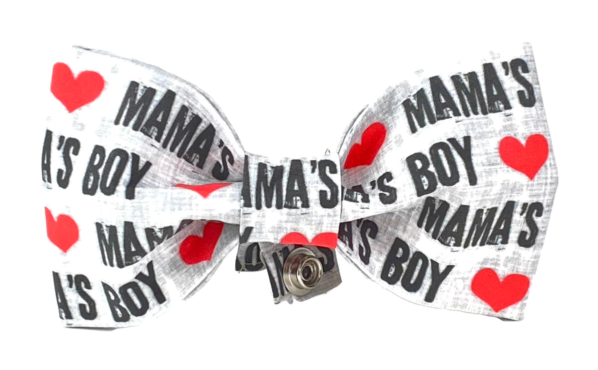Mama's Boy Heart Dog Bow Tie - 9010