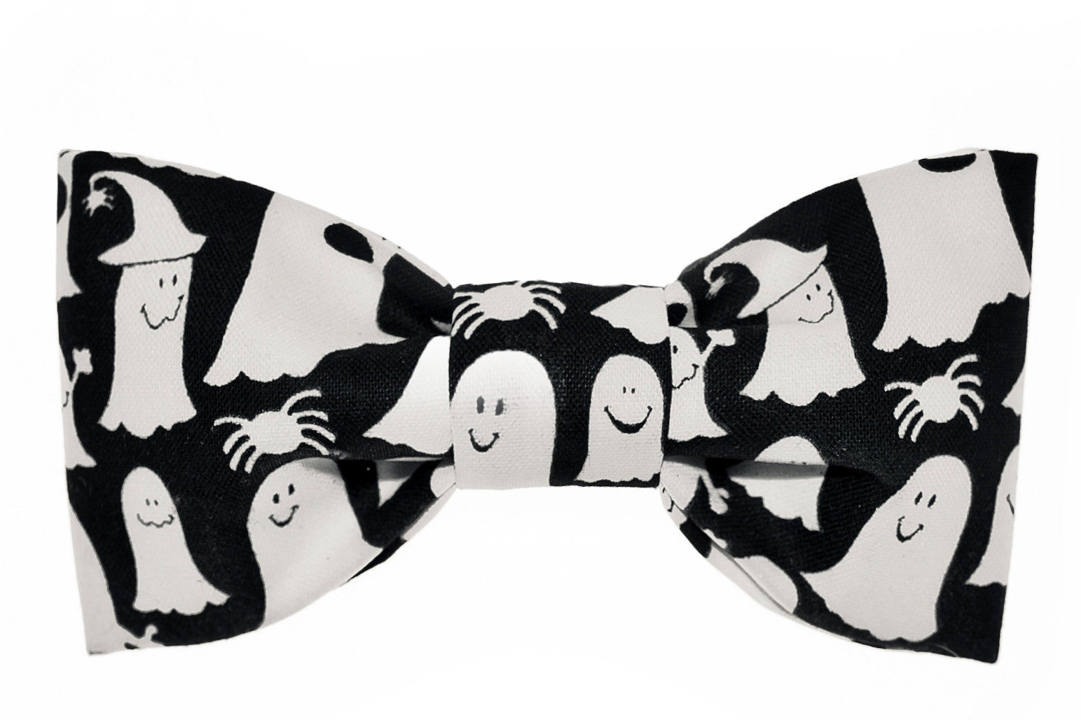 Glowing Casper Ghost Dog Bow Tie - 1002