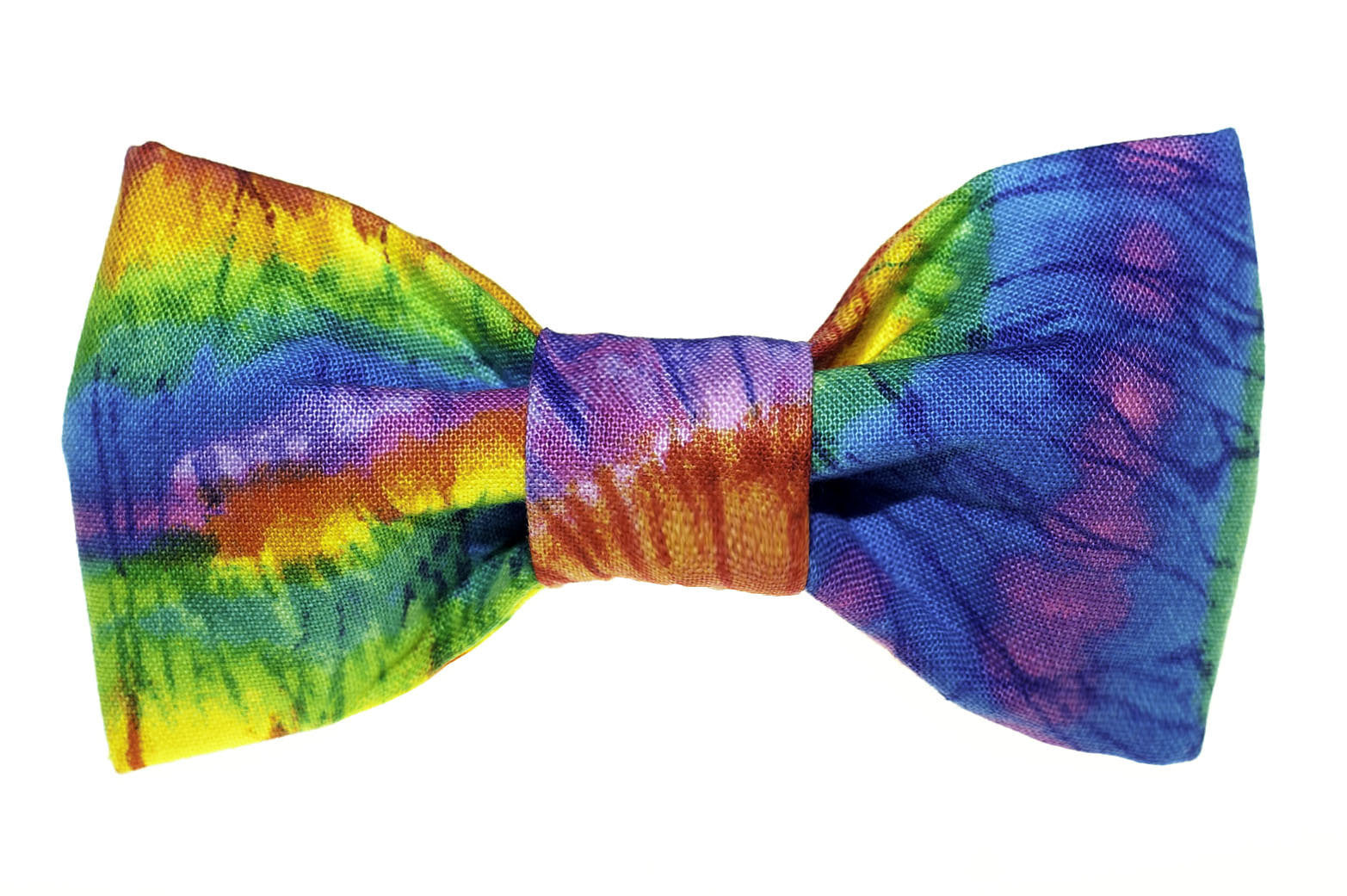 Tie Dye Dog Bow Tie