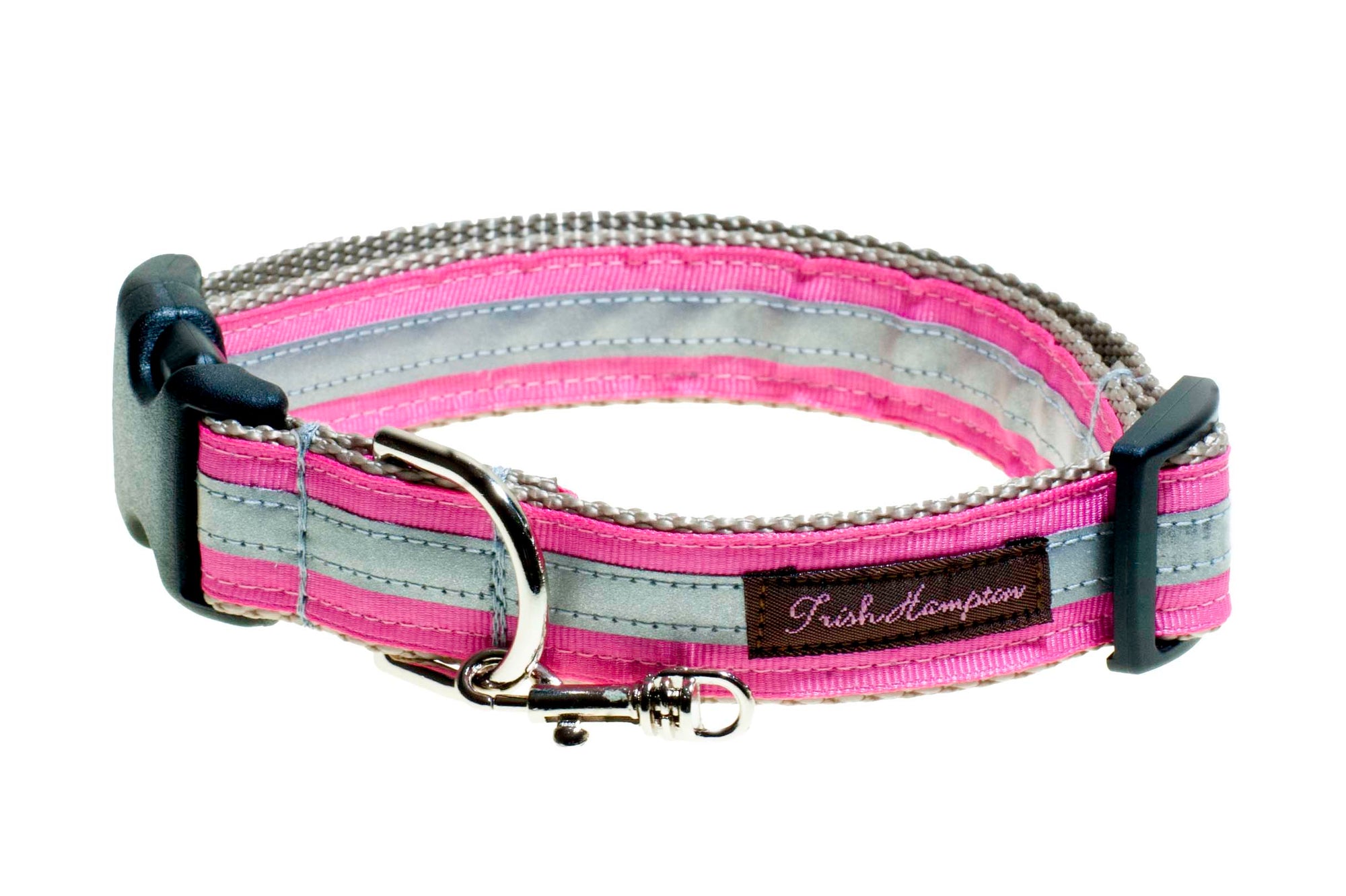 Pink Reflective - 3M - Dog Collar - 410