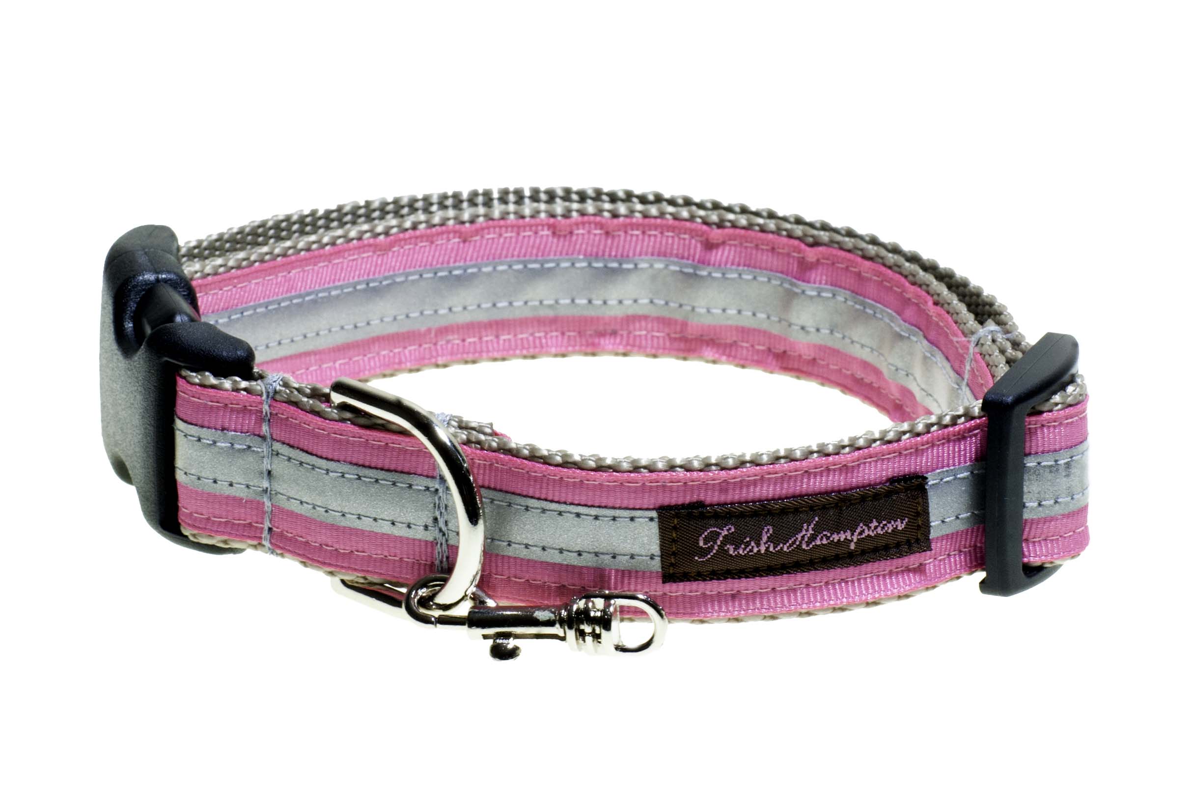 Pink Reflective - 3M - Dog Collar - 410