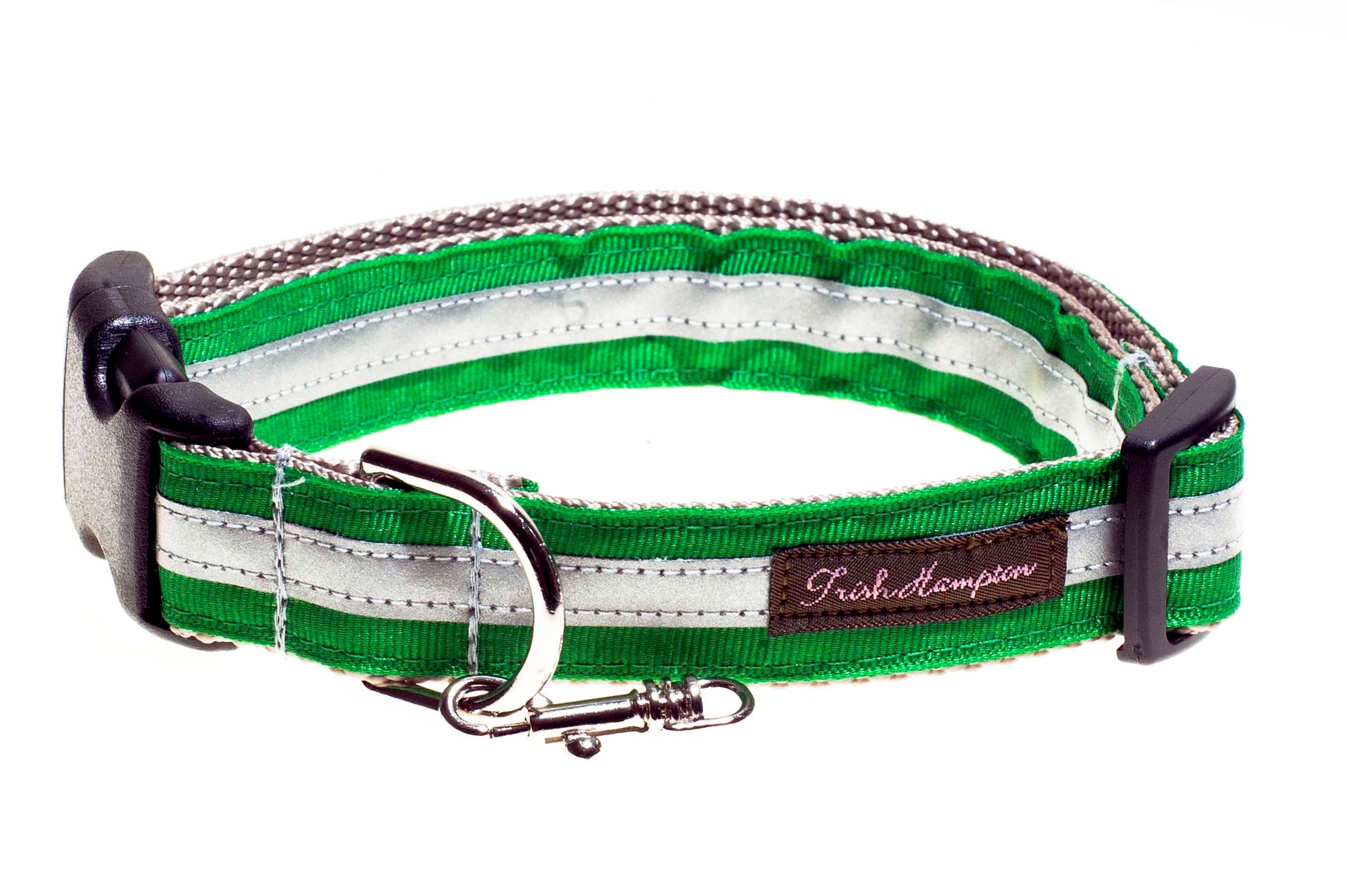 Kelly Green Reflective - 3M - Dog Collar - 411