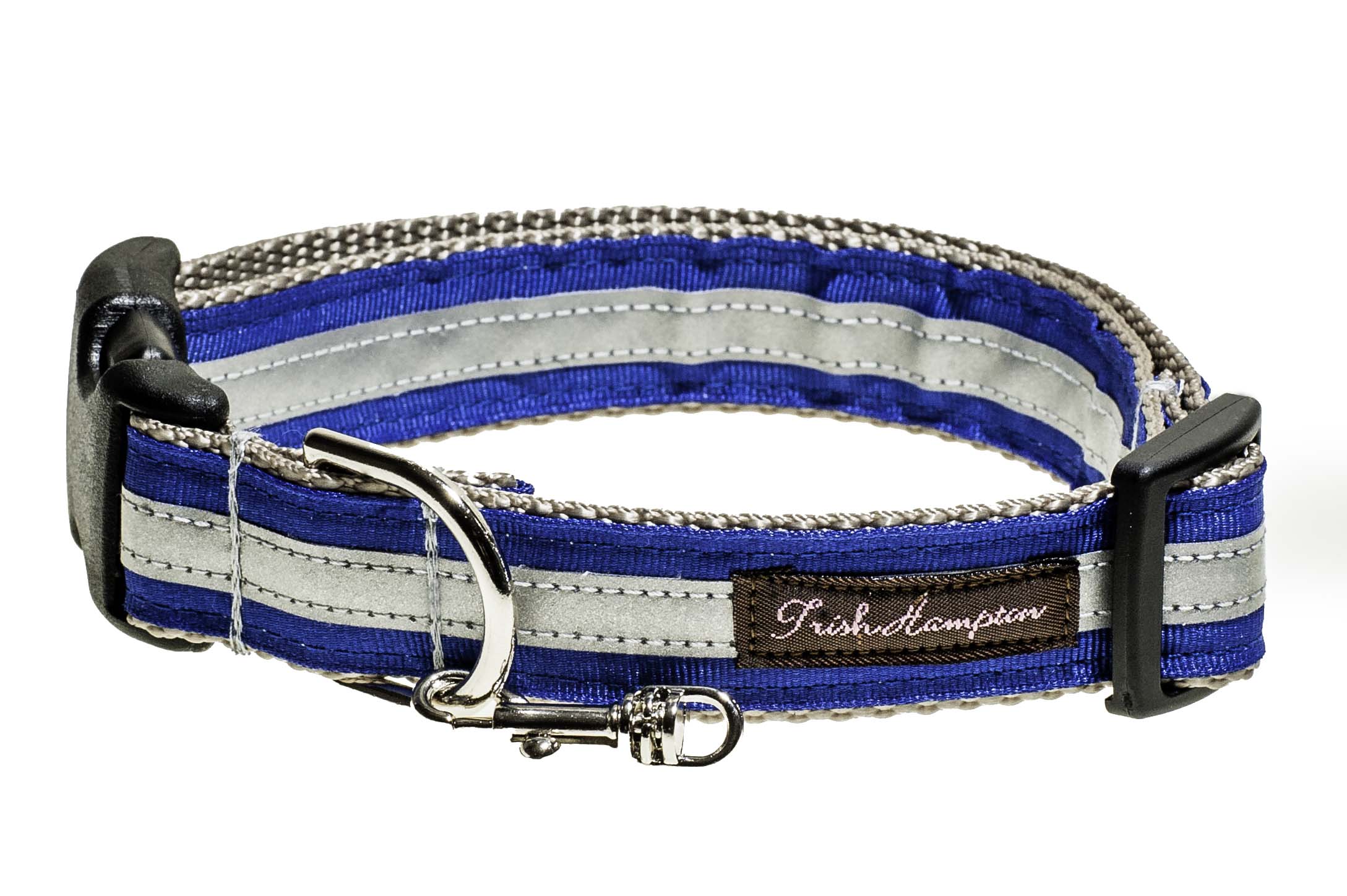 Royal Blue Reflective - 3M -  Dog Collar - 413
