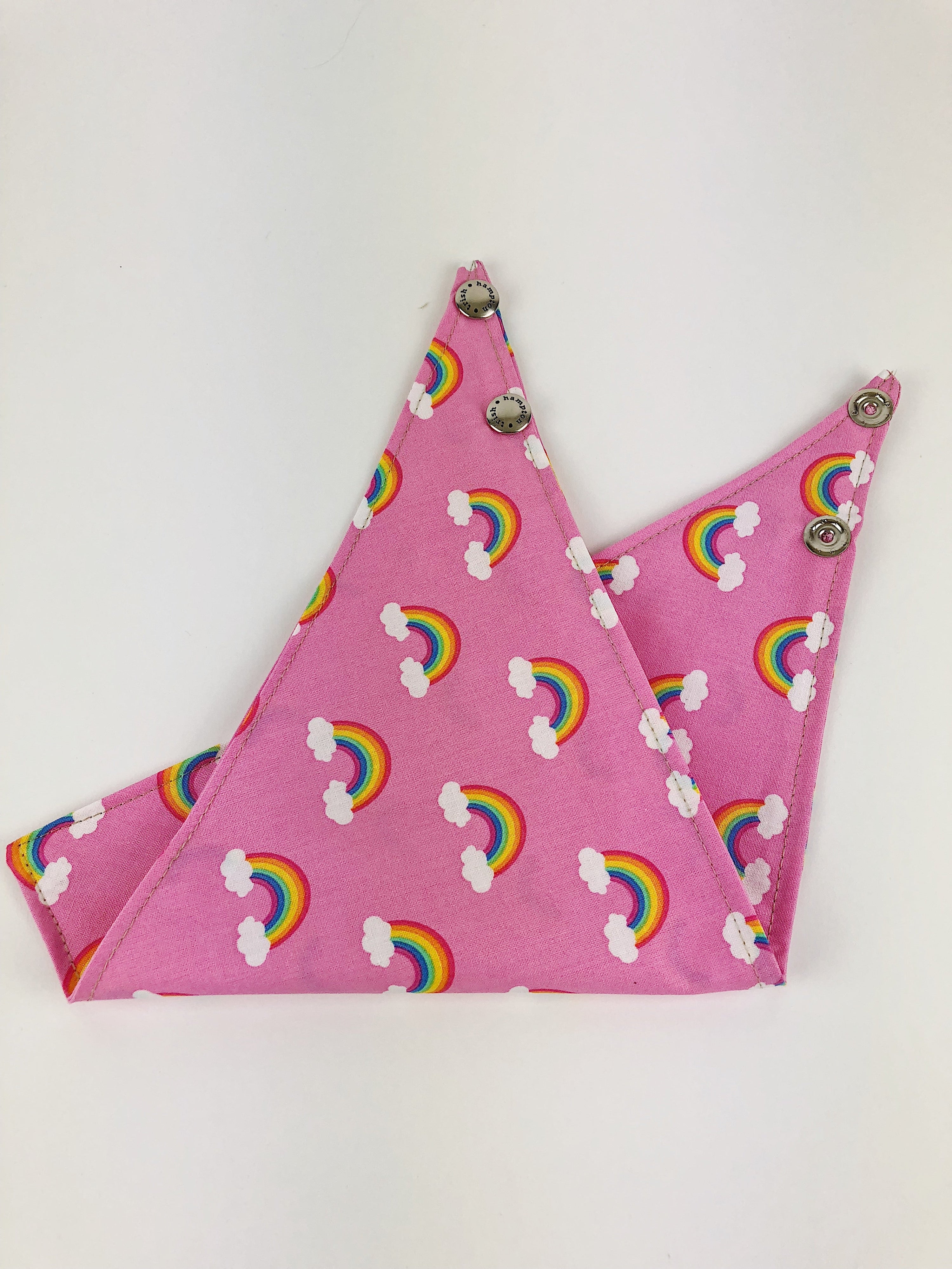 Pink Rainbow Dog Bandana - 1022