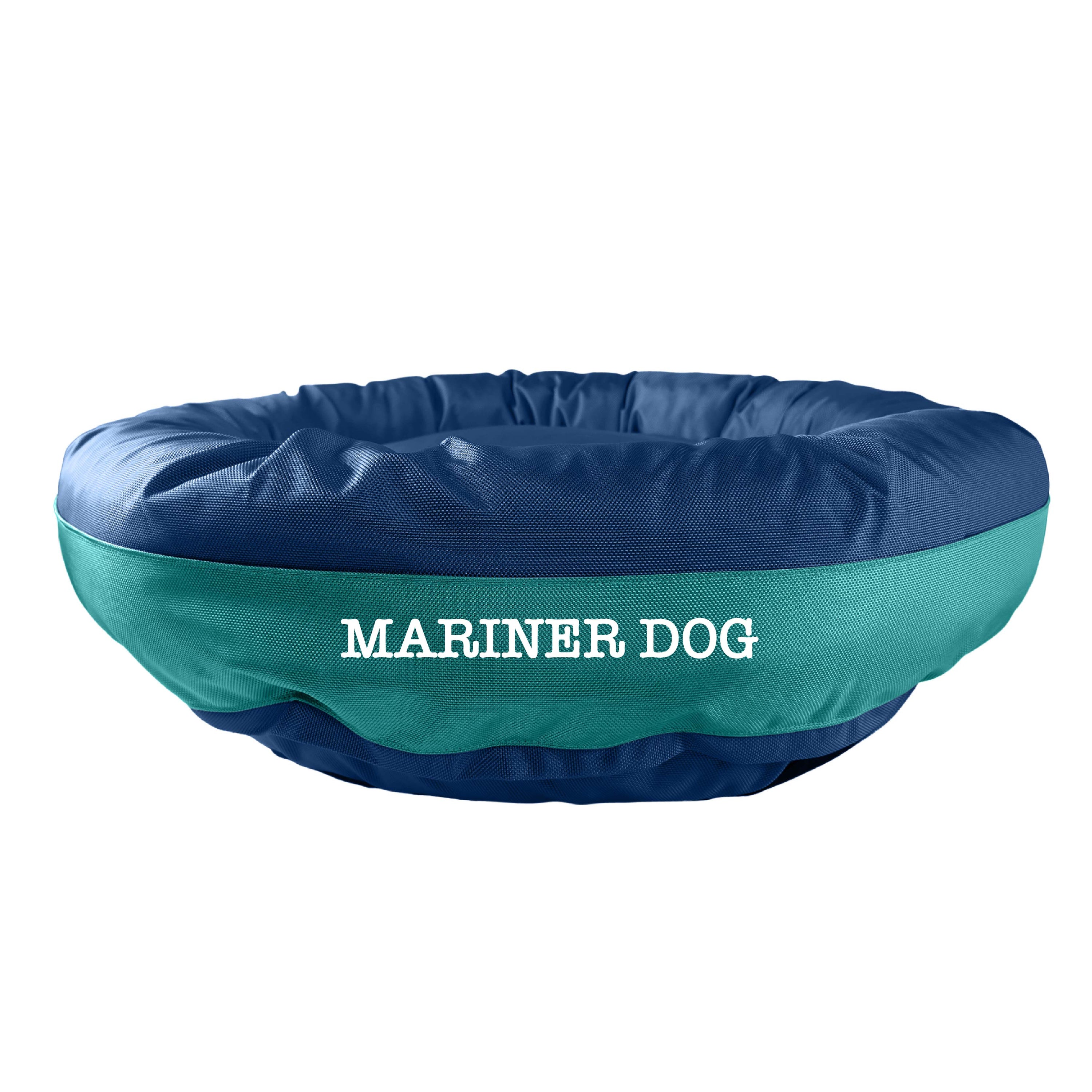 Dog Bed Round Bolster Armor Baseball