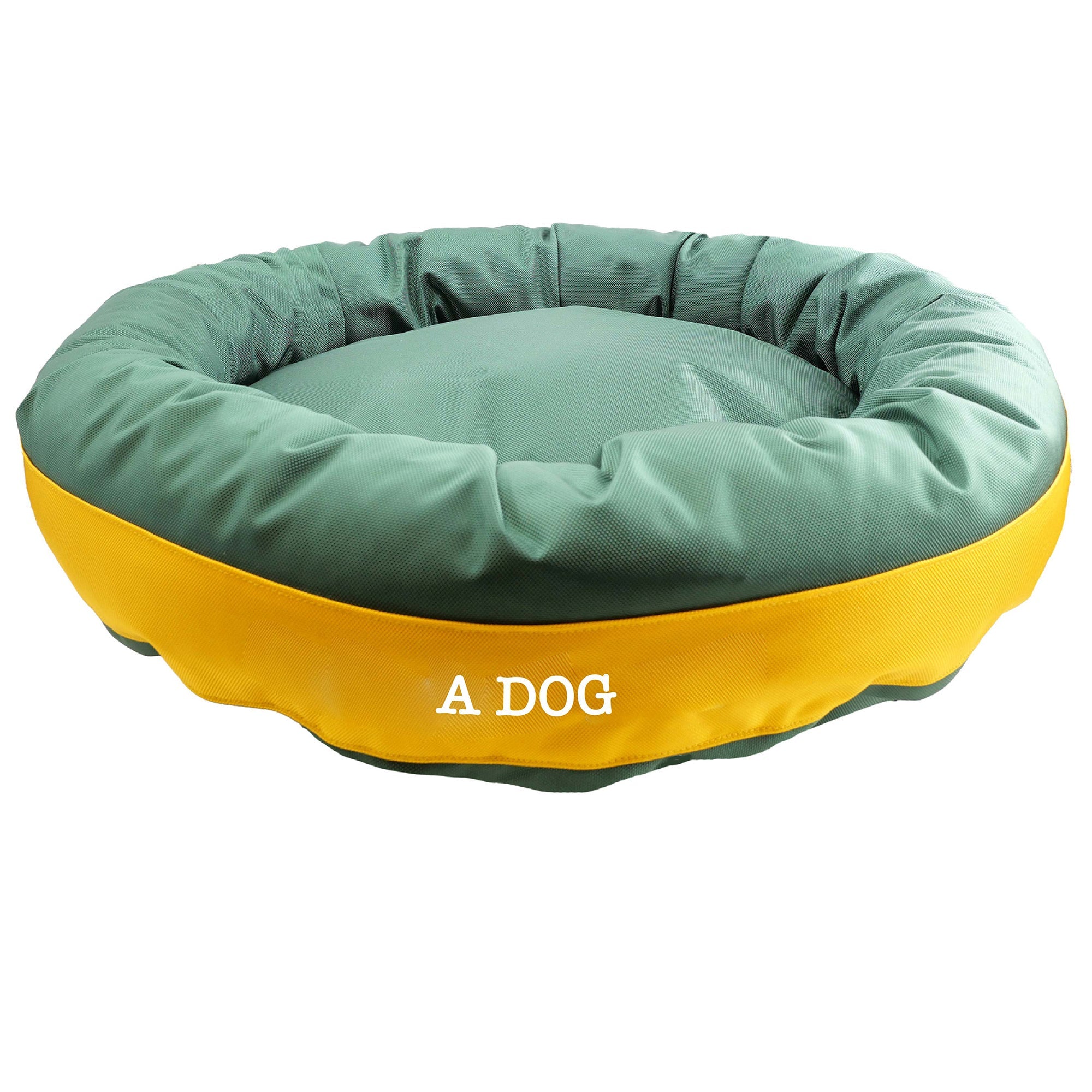 Dog Bed Round Bolster Armor Baseball