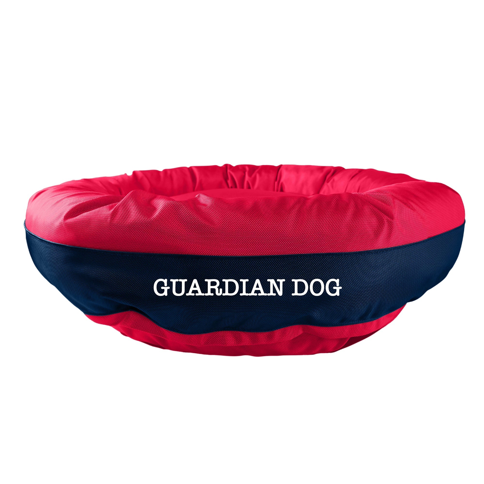 Dog Bed Round Bolster Armor Baseball