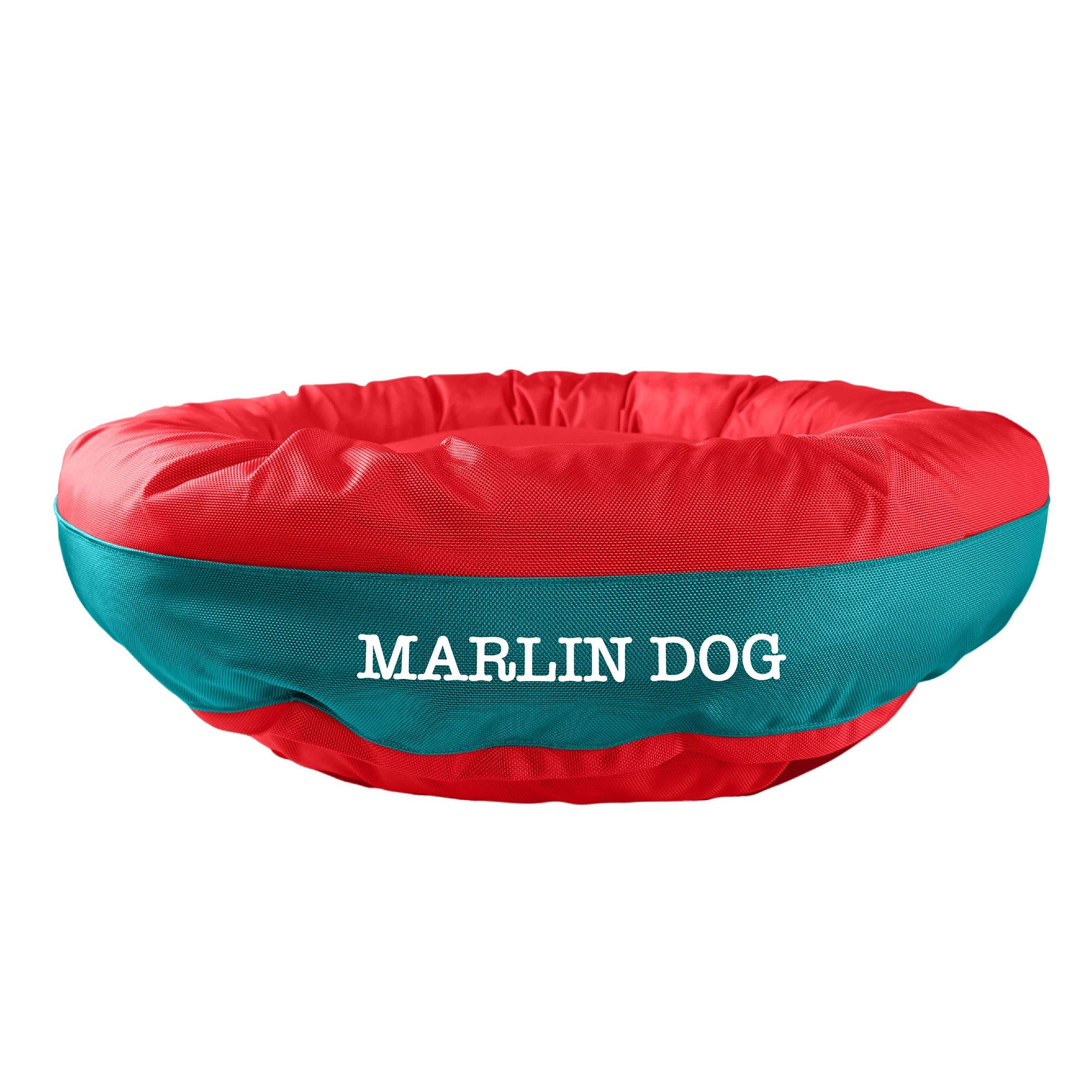 Dog Bed Round Bolster Armor Baseball