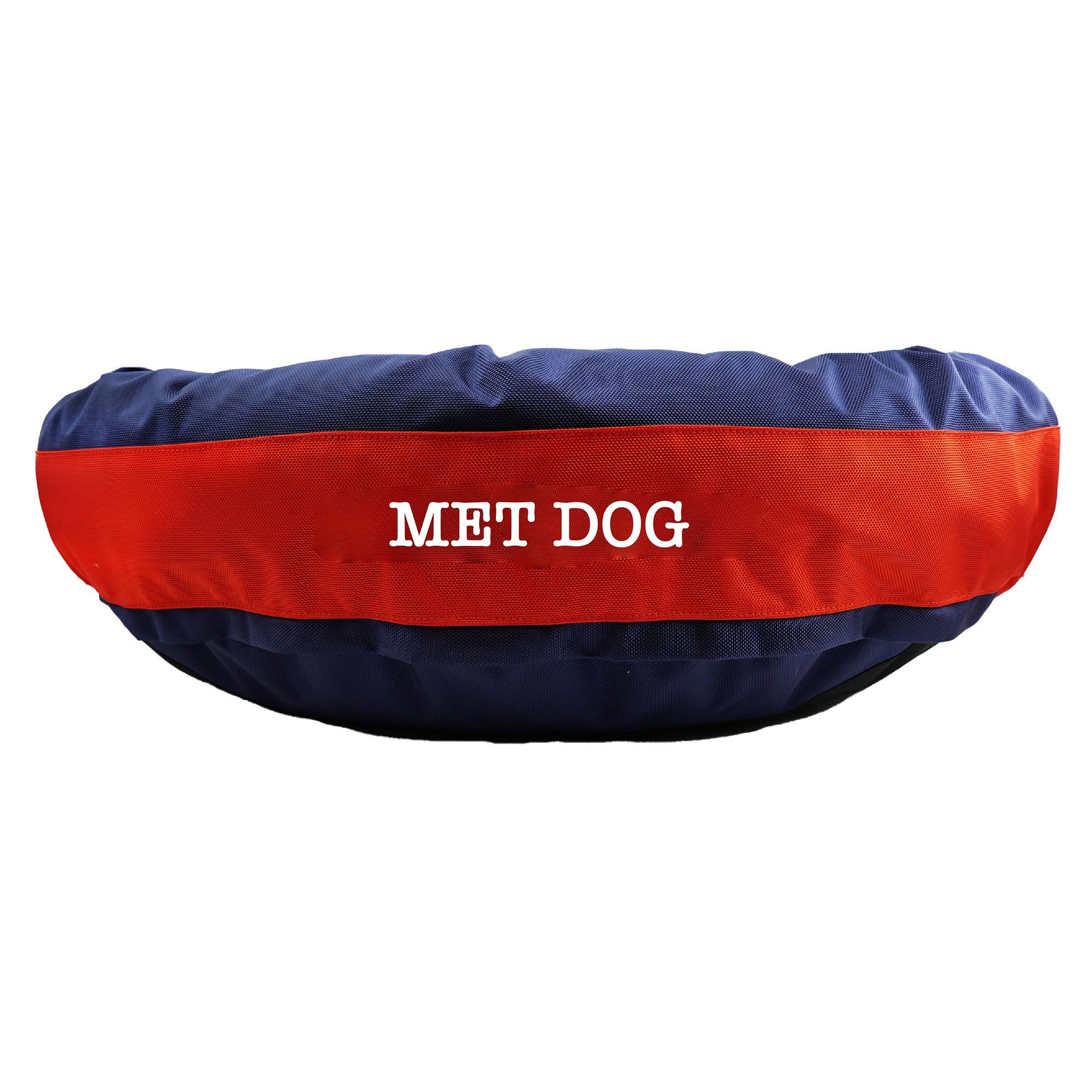 Dog Bed Round Bolster Armor Baseball