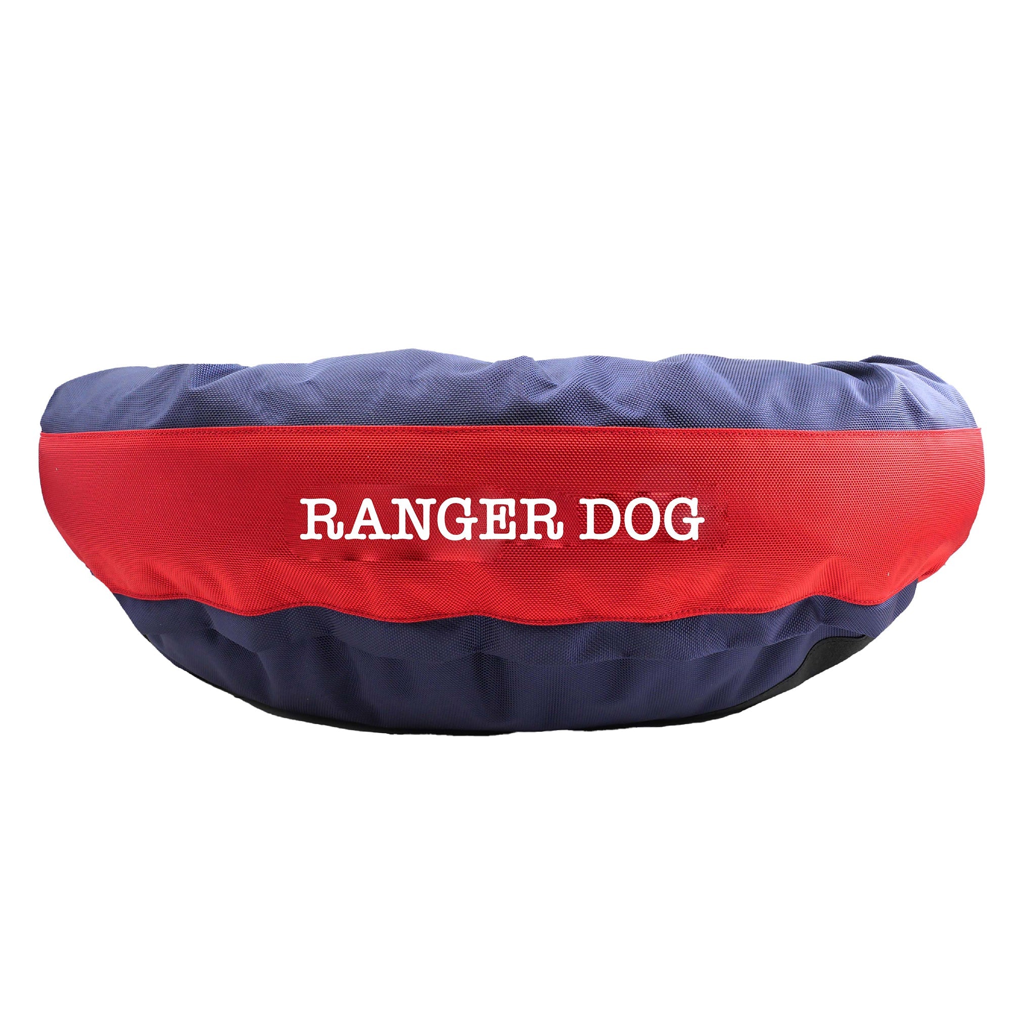 Dog Bed Round Bolster Armor Baseball