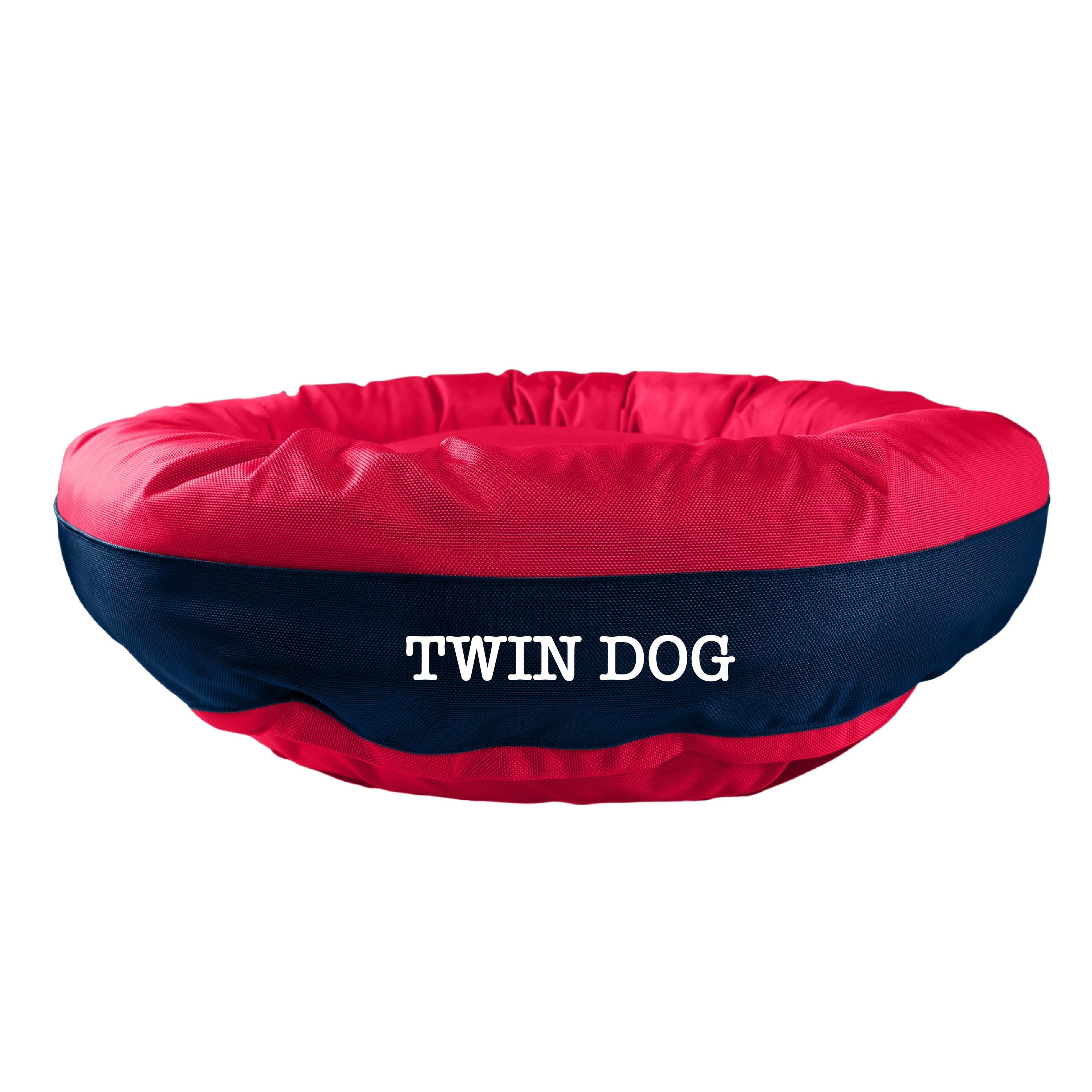 Dog Bed Round Bolster Armor Baseball