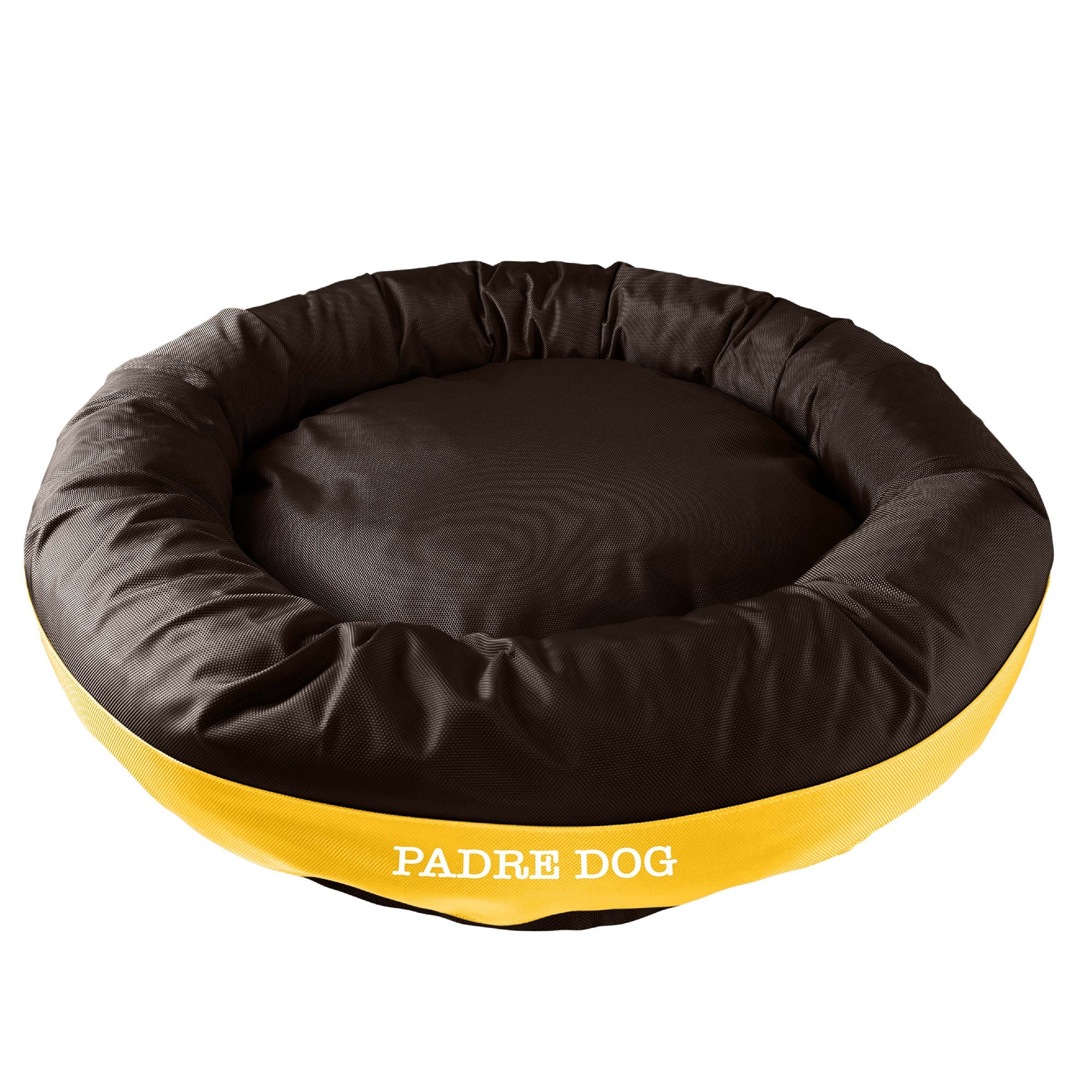 Dog Bed Round Bolster Armor Baseball