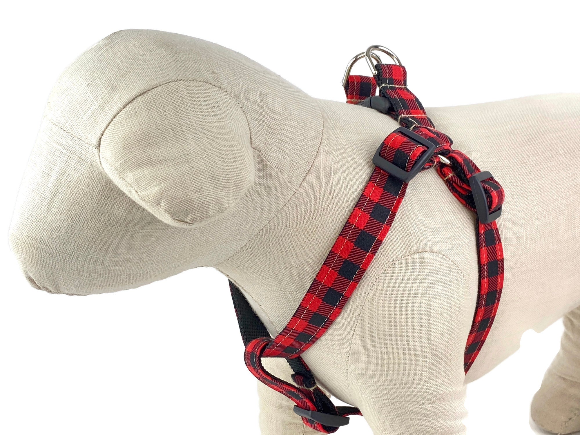 Small Buffalo Plaid Dog Harness - 901