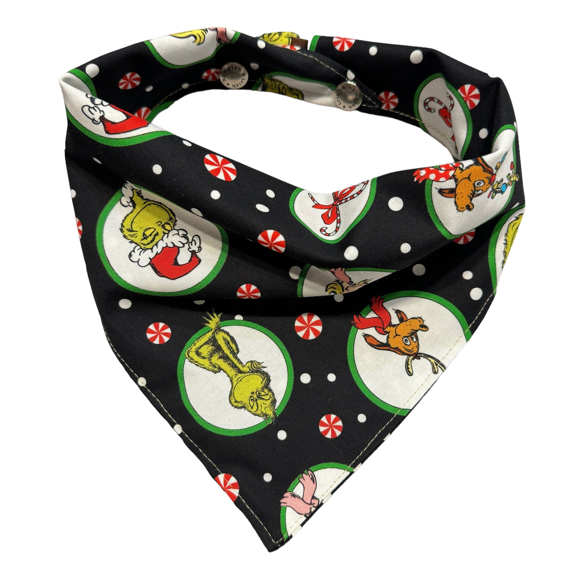 Grinch Dog Bandana - 1054