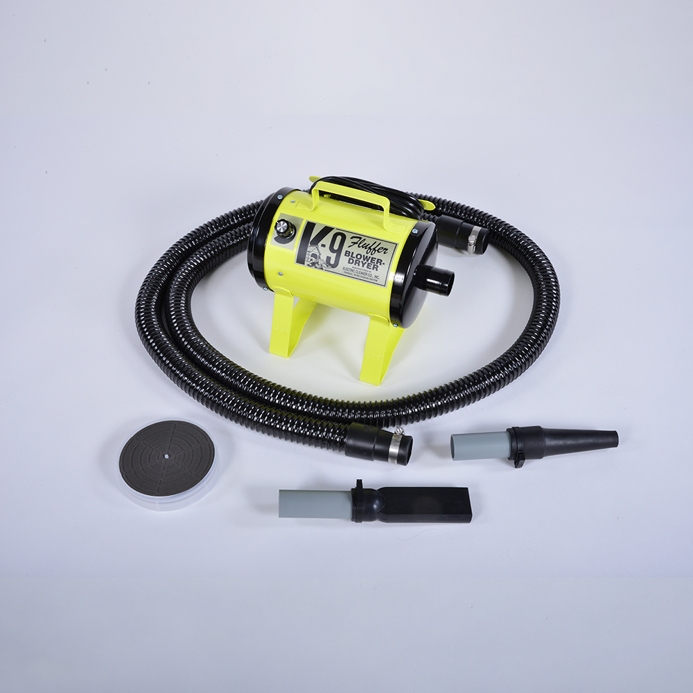 K9 Fluffer Dryer in Yellow