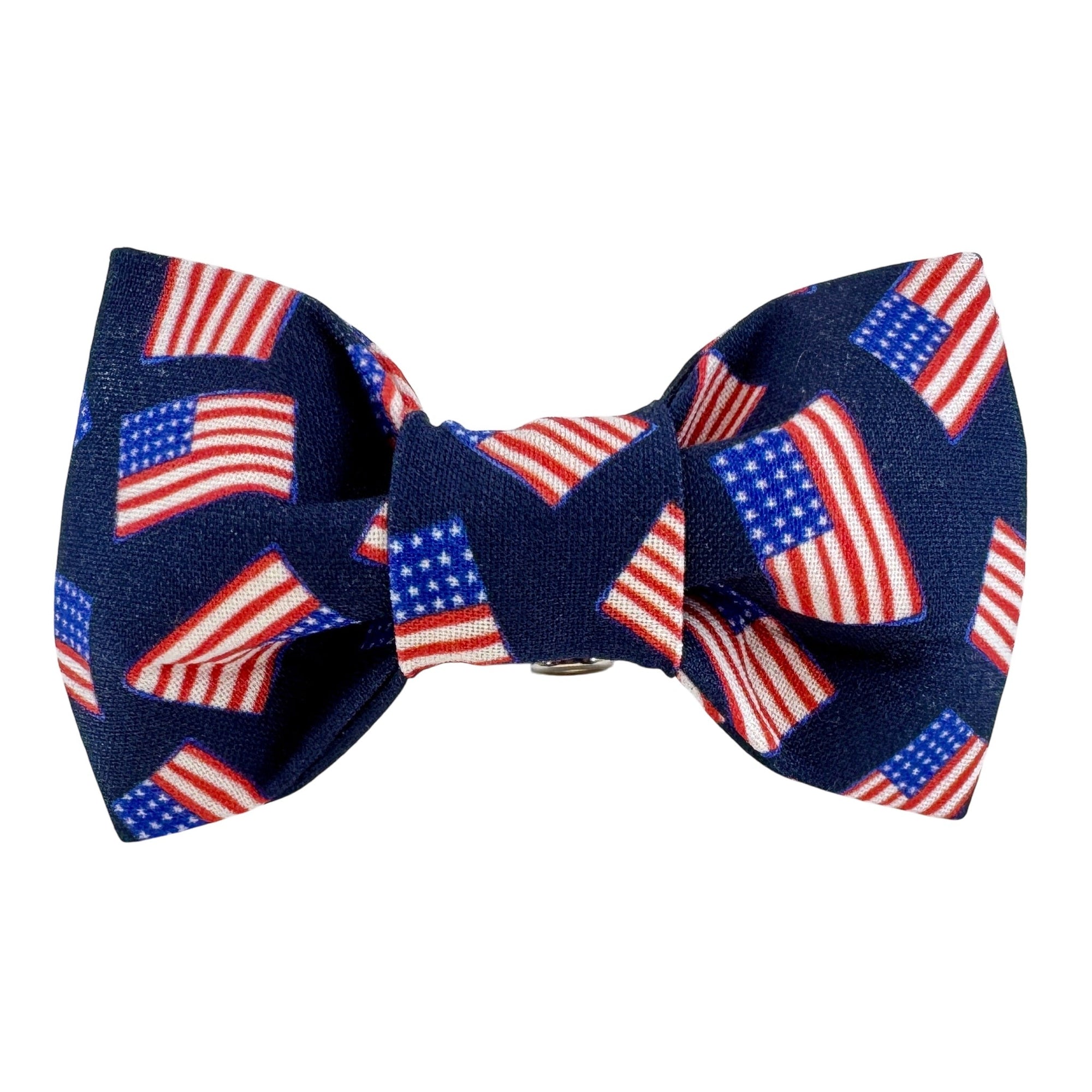 American Flag Dog Bow Tie - 1093