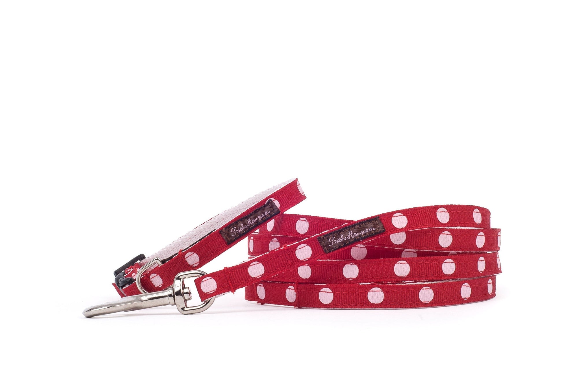 Teacup Red/White Dots Collar/Harness/Lead - 117